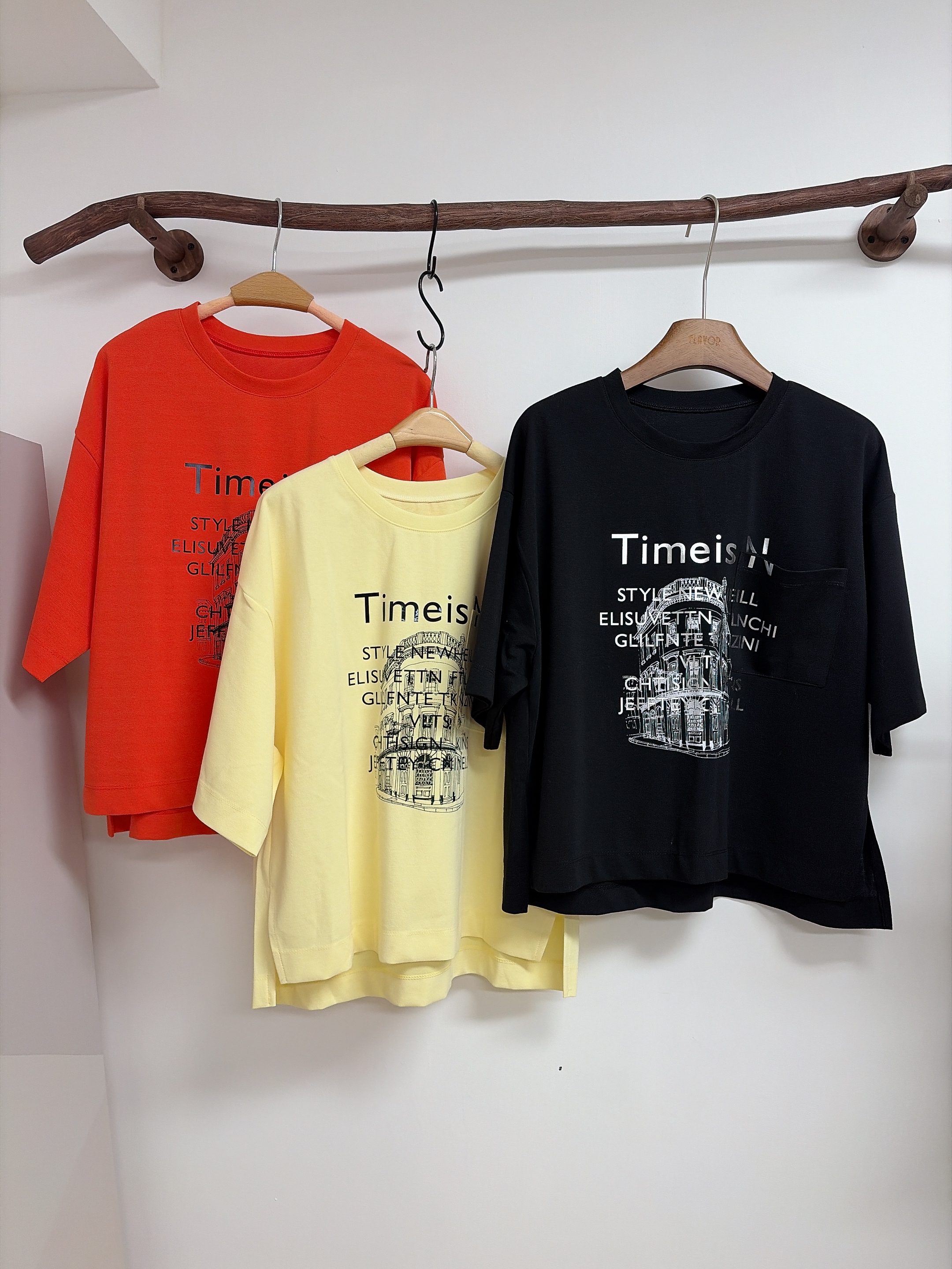 Colourful tee