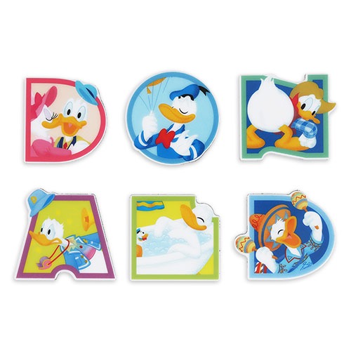 [訂購] [東京迪士尼] 🧲 Donald Duck 裝飾磁石六件 ｜ 10月15日日本發售 {TF260932}