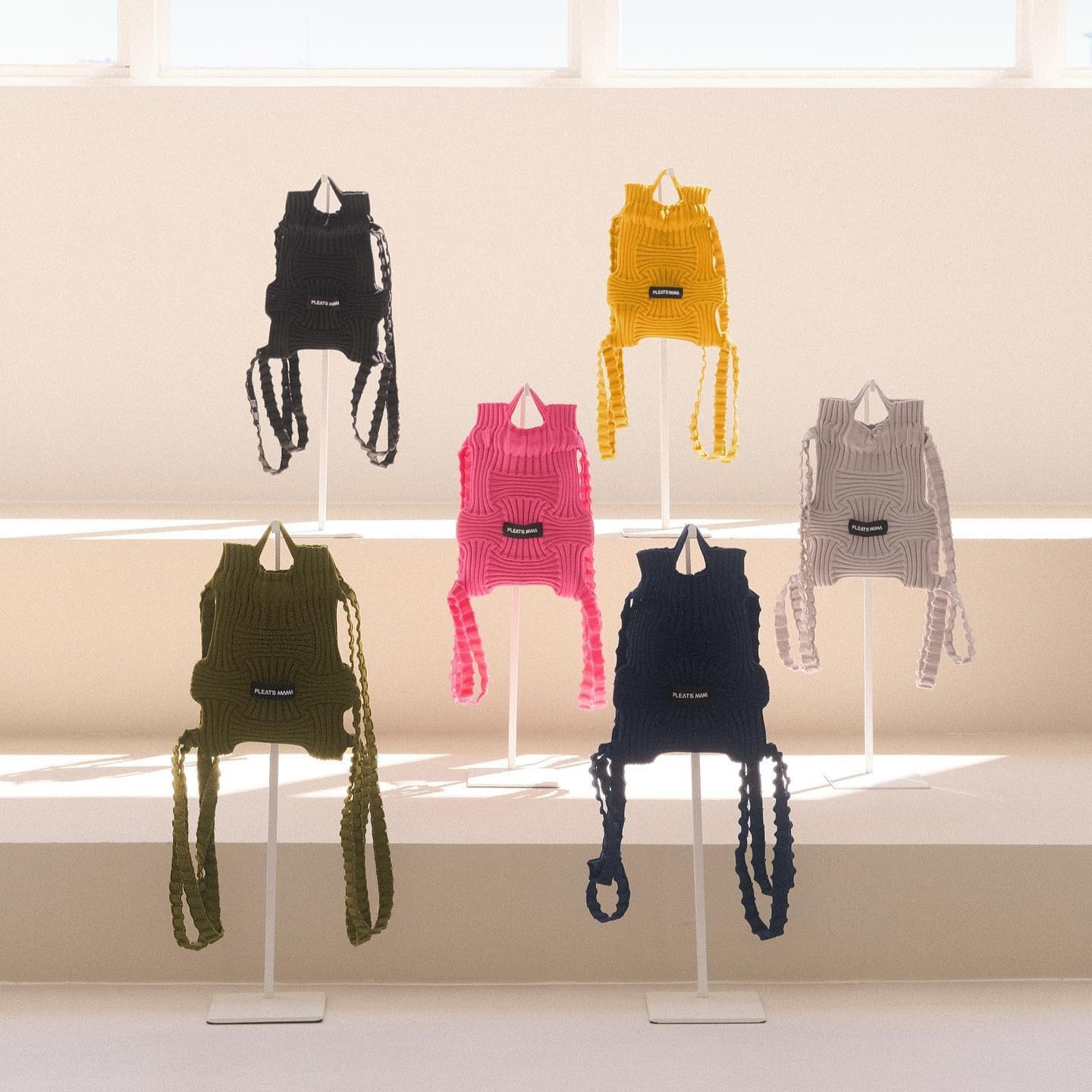 PLEATSMAMA Mini Bow Backpack (6色)