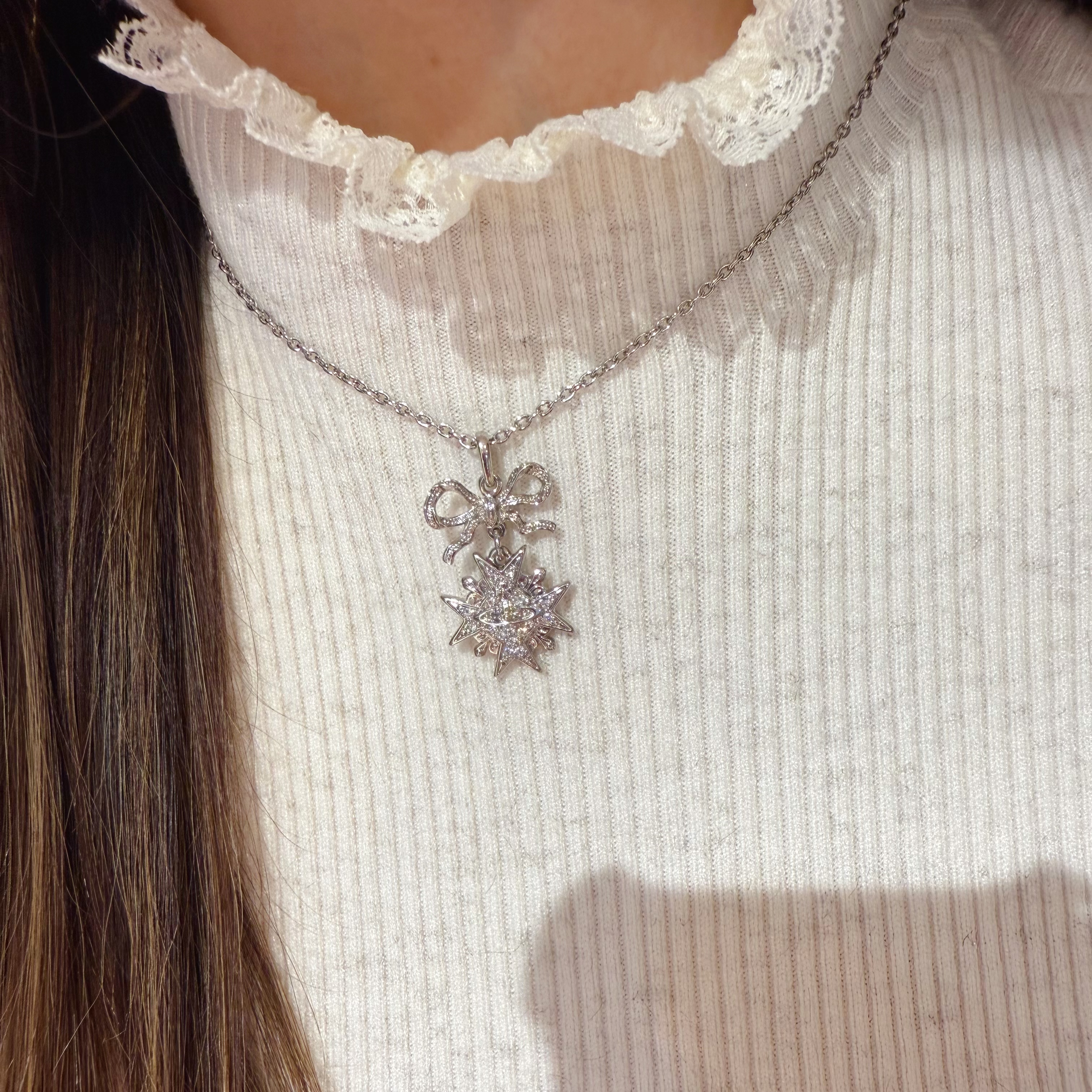 Vivienne Westwood necklace snow