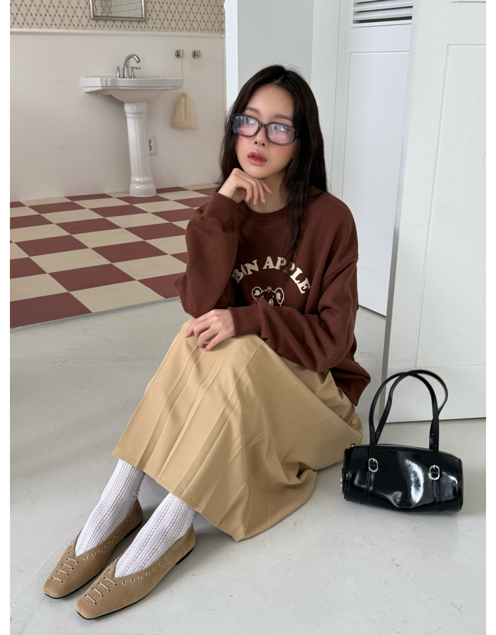 Stylish Eyelet flat shoes