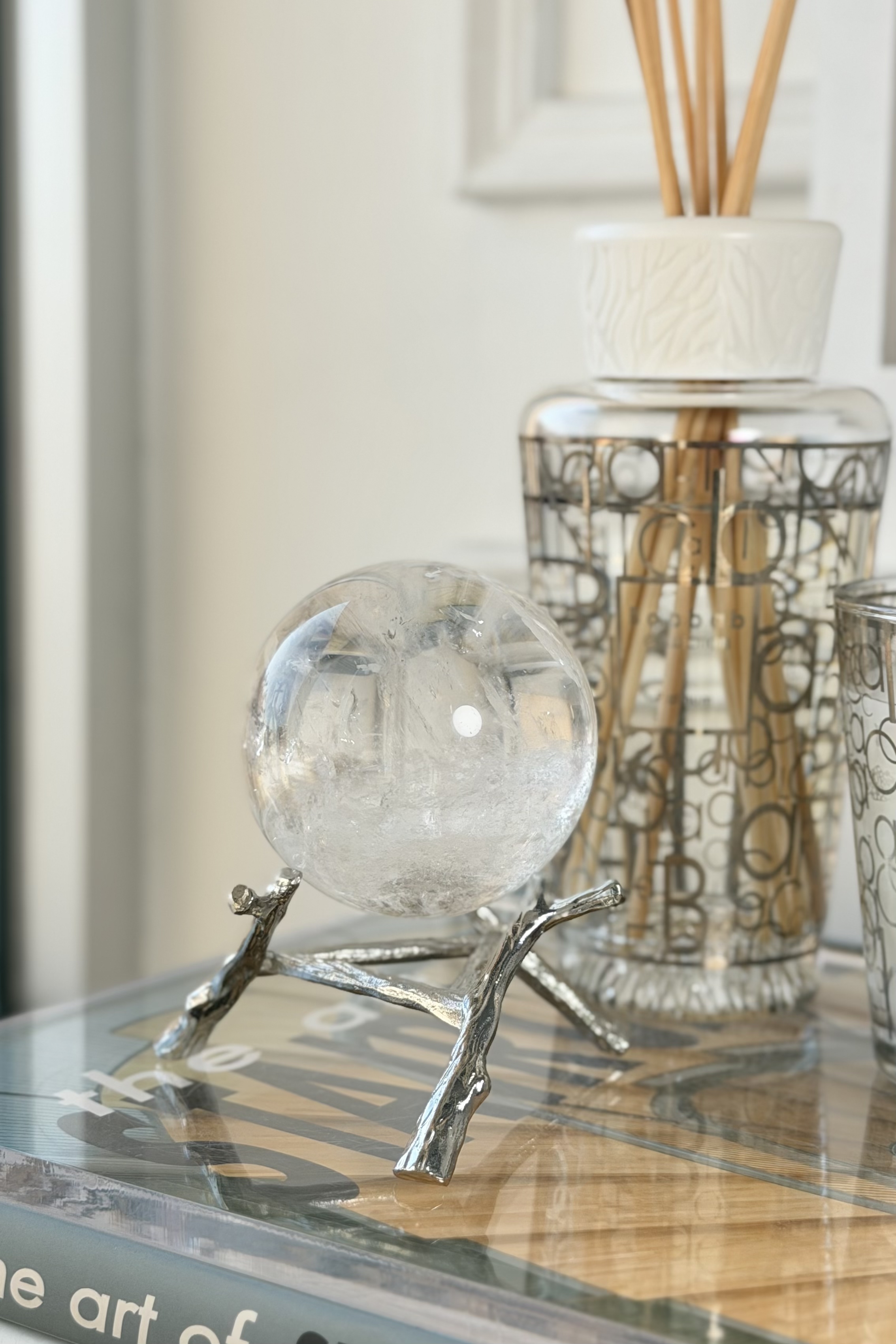 ༒6.35cm白水晶球༒ 1159C2JGMS7-RA26*8TE