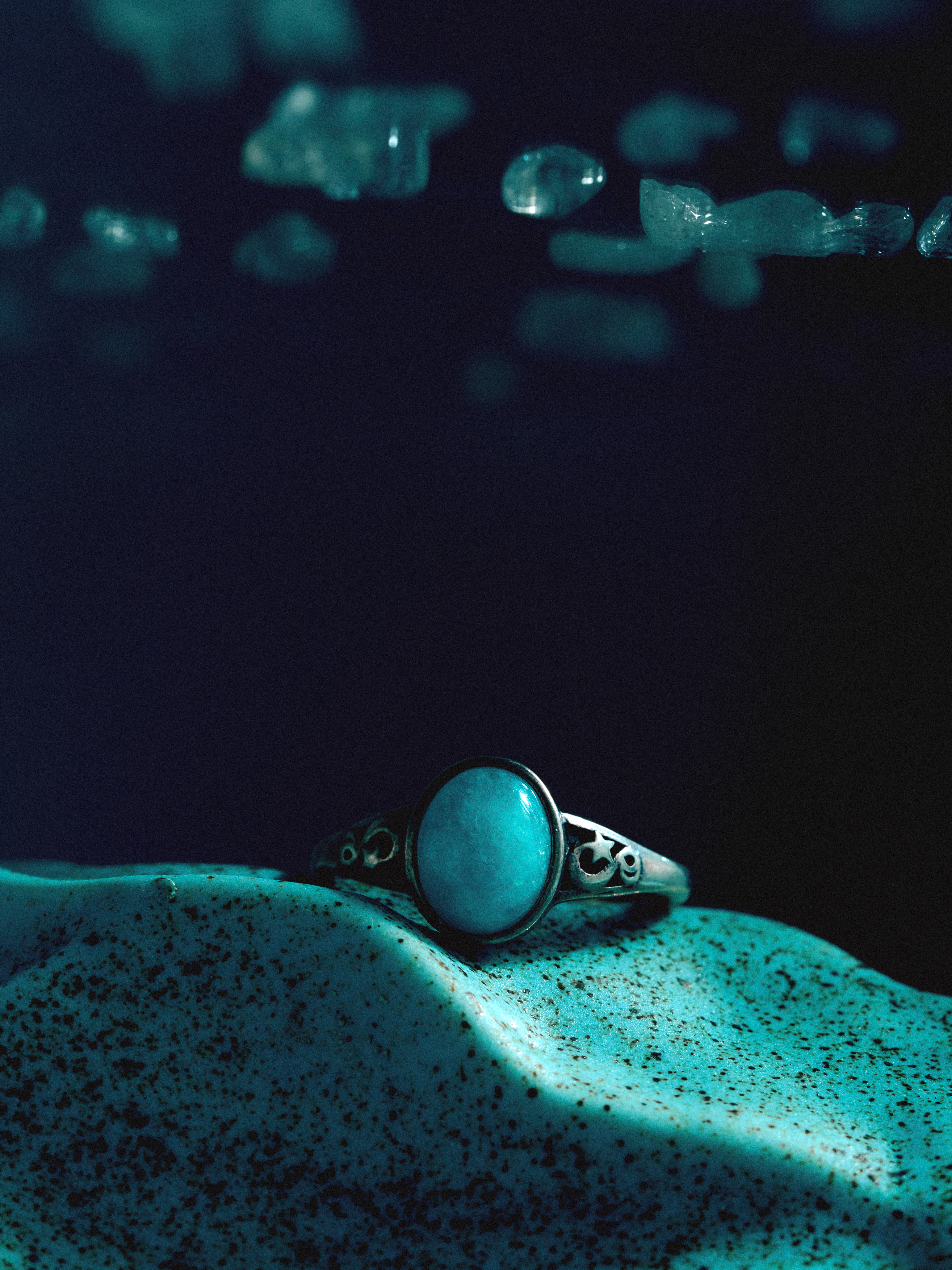 Blue Luck Ring