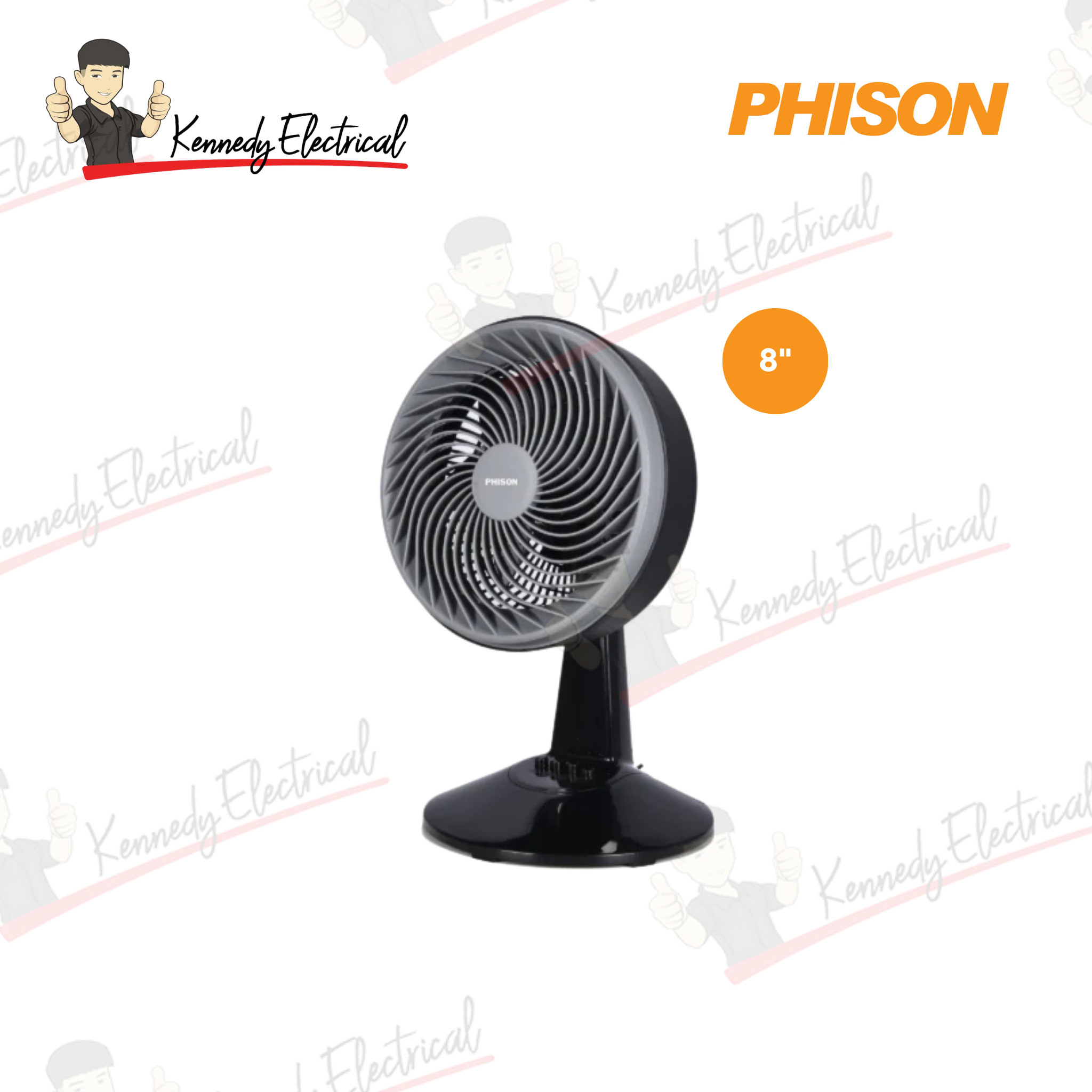 Phison 8" Circulation Table Fan PCF-4081