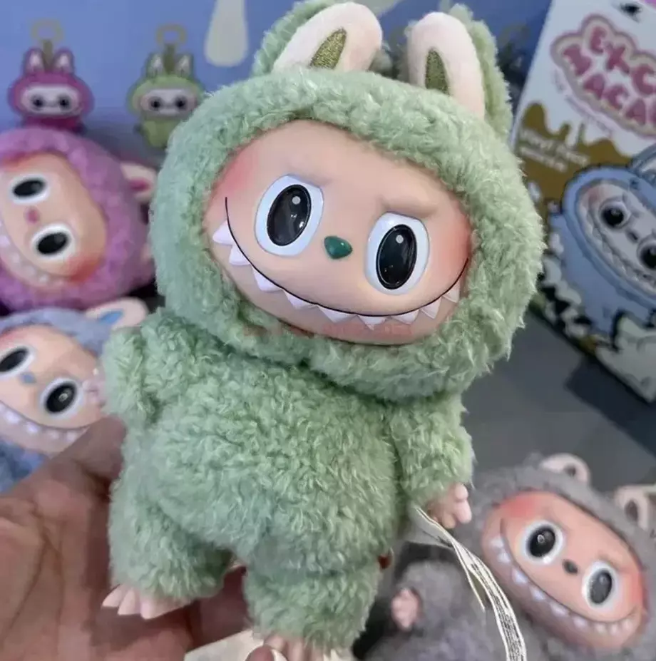 Labubu《THE MONSTERS》— 閃電馬卡龍 軟膠臉盲盒