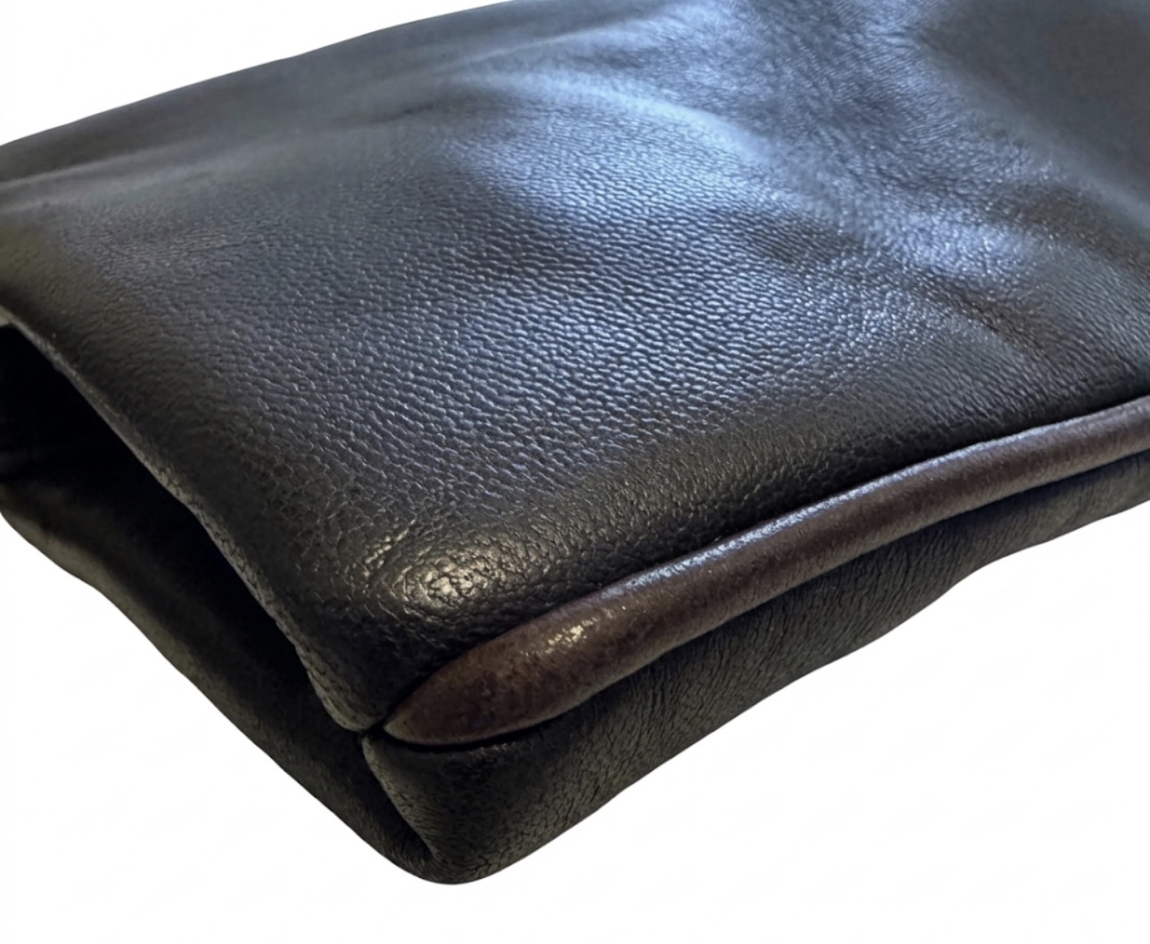 Loewe Black Leather Tote Bag