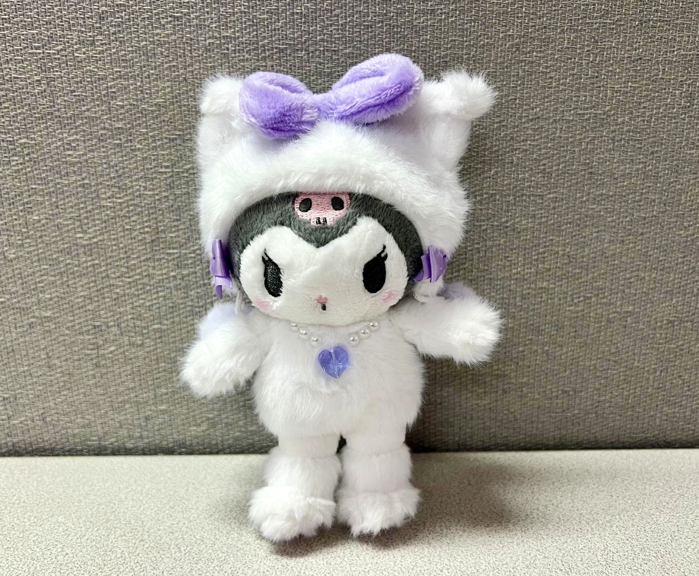 🎌日本直送🎌 原宿限定Kawaii Sanrio Factory長腿系列白貓造型公仔掛飾