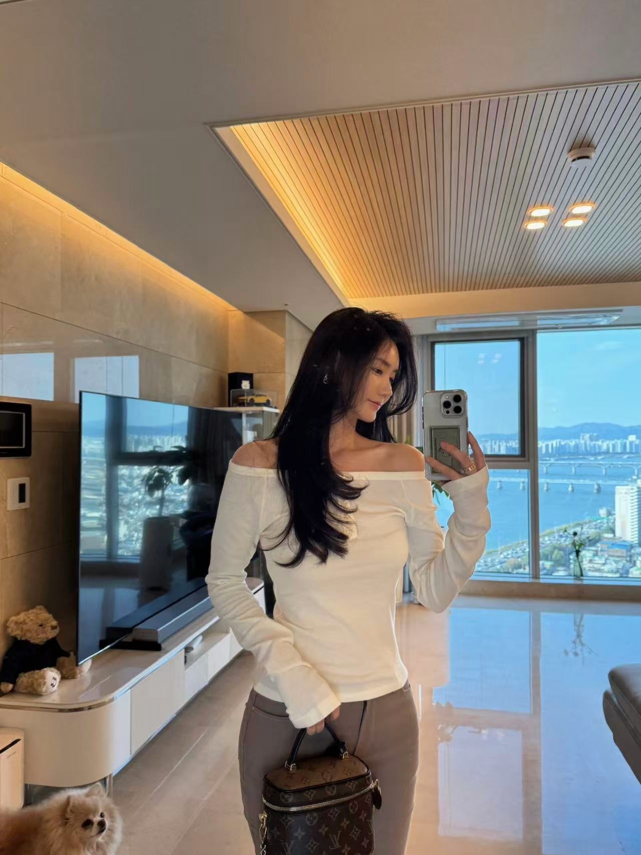 3Way 落肩抓毛絨紐扣上衣 - 配襯外套♥️打底必備♥️