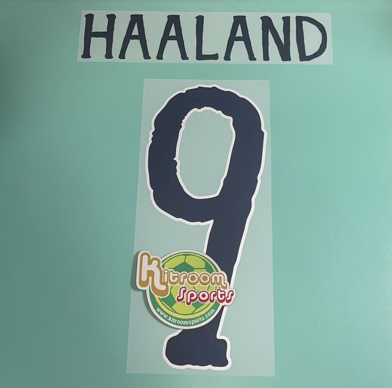 2025-26 Manchester City Home CWC Nameset #9 HAALAND