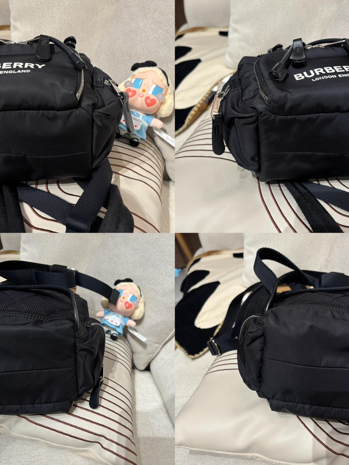 Burberry Nylon Mini Backpack Rucksack 100%Authentic,95%new