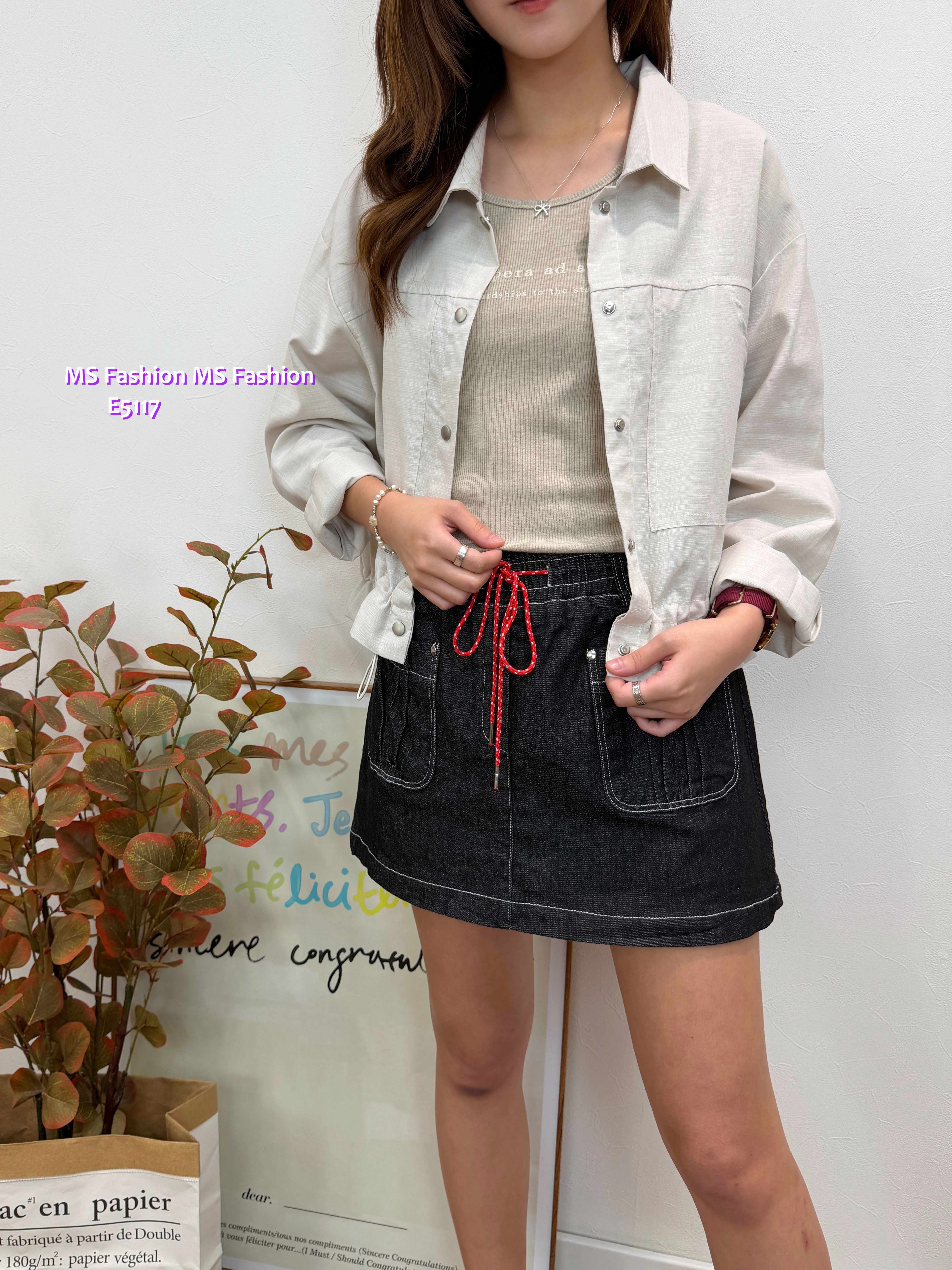 E5117 外套+背心top set