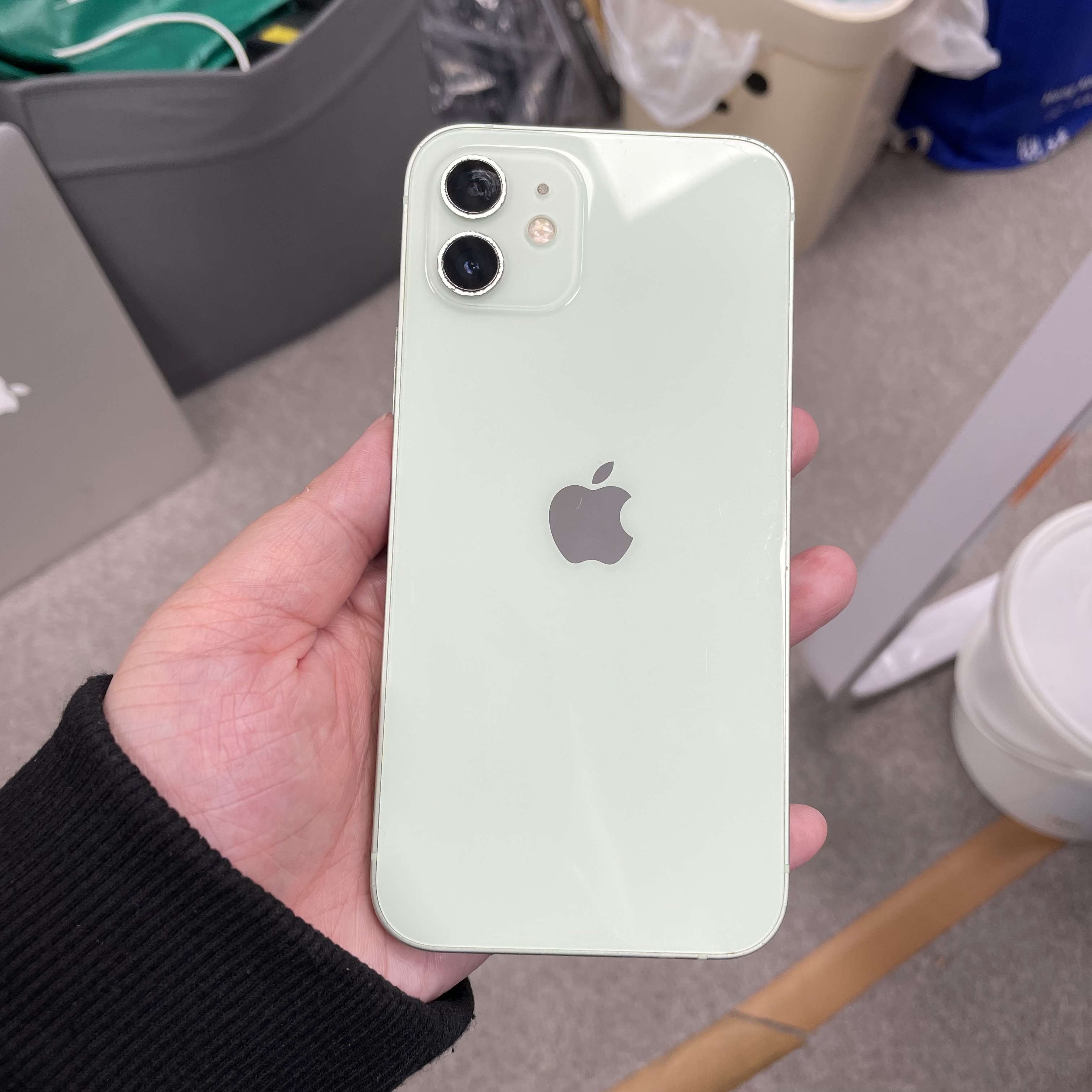 *6007 12 靚機 128GB 電79 綠色 green