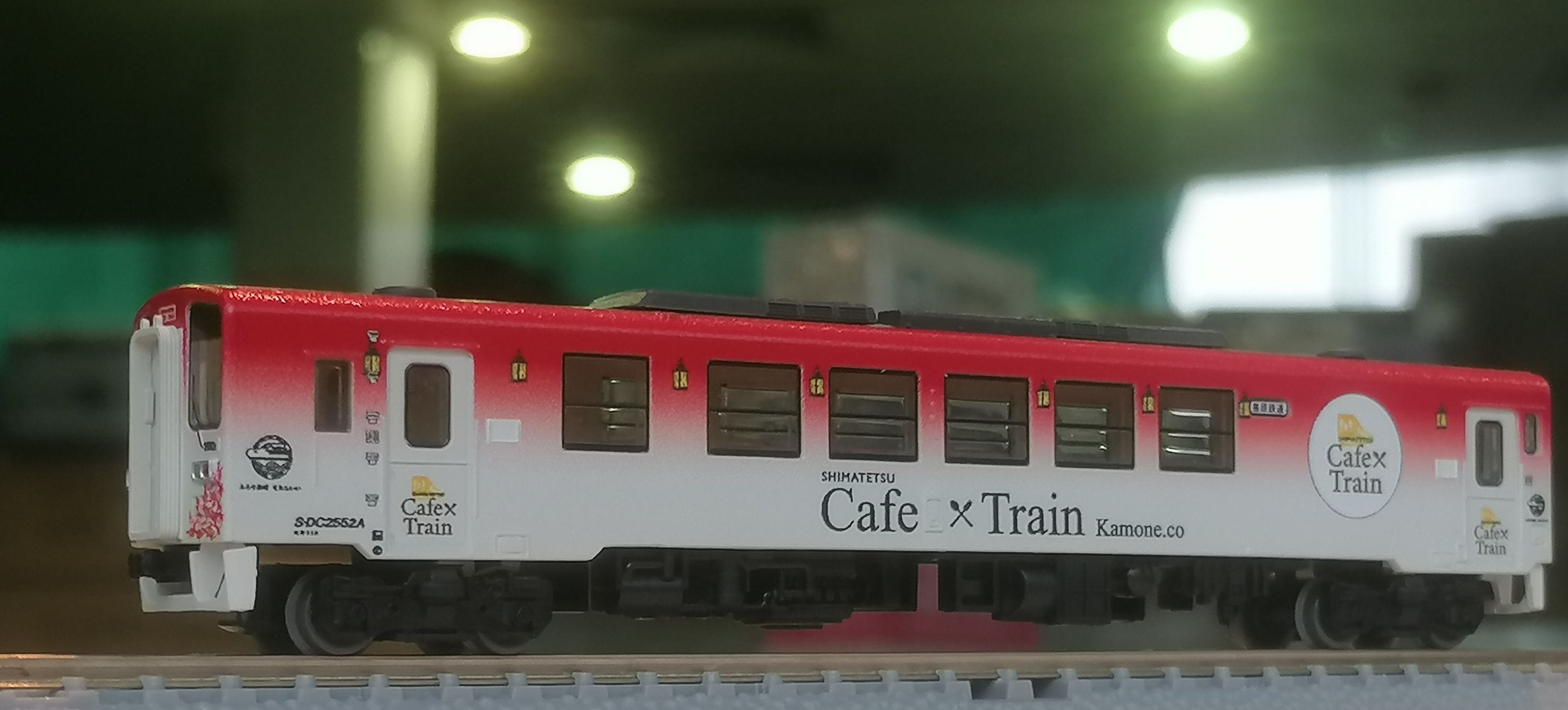 Tomytec N 規 Cafe 火車模型 （靜態展示亦可升級帶動力路軌行走）