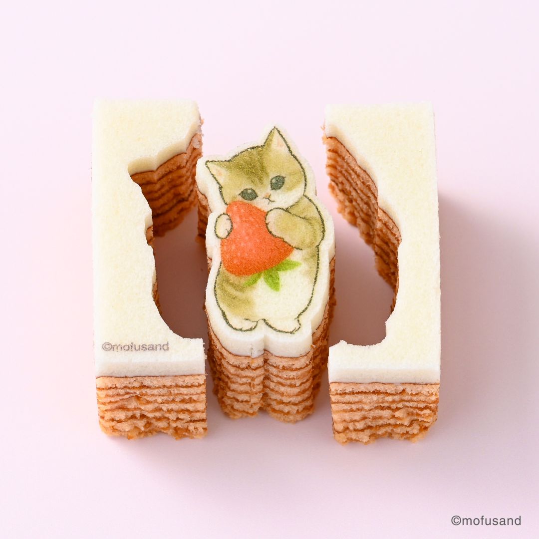 金澤萬久mofusandかたにゃきバウム年輪蛋糕 - 01260348