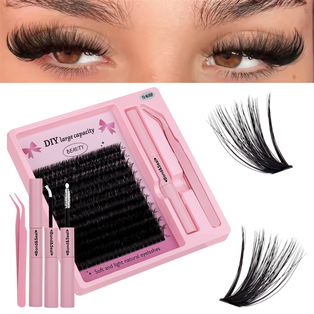 DIY分段假睫毛 80D-240朵混裝 UA0538