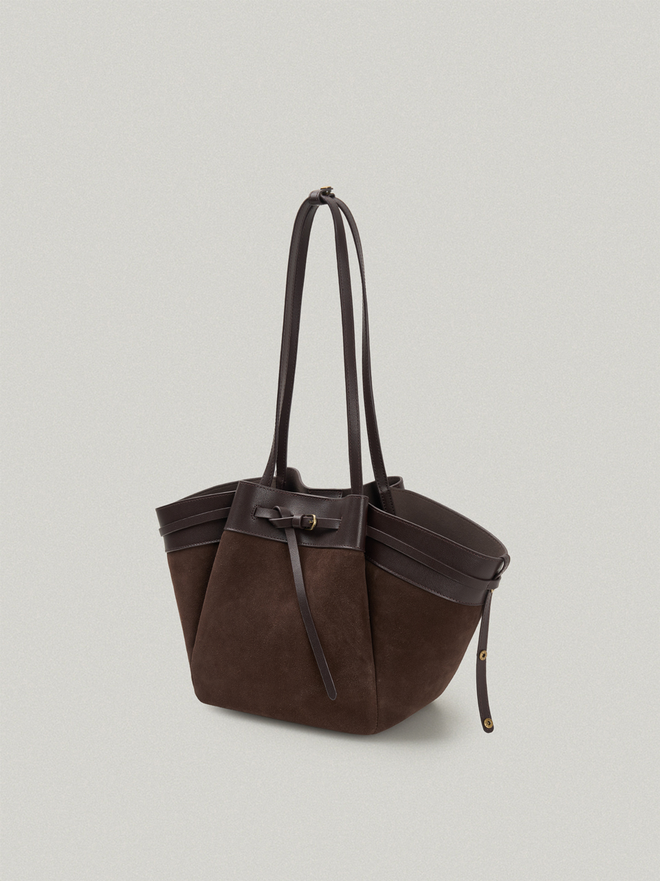 ANTHOS BAG-SUEDE (BROWN)