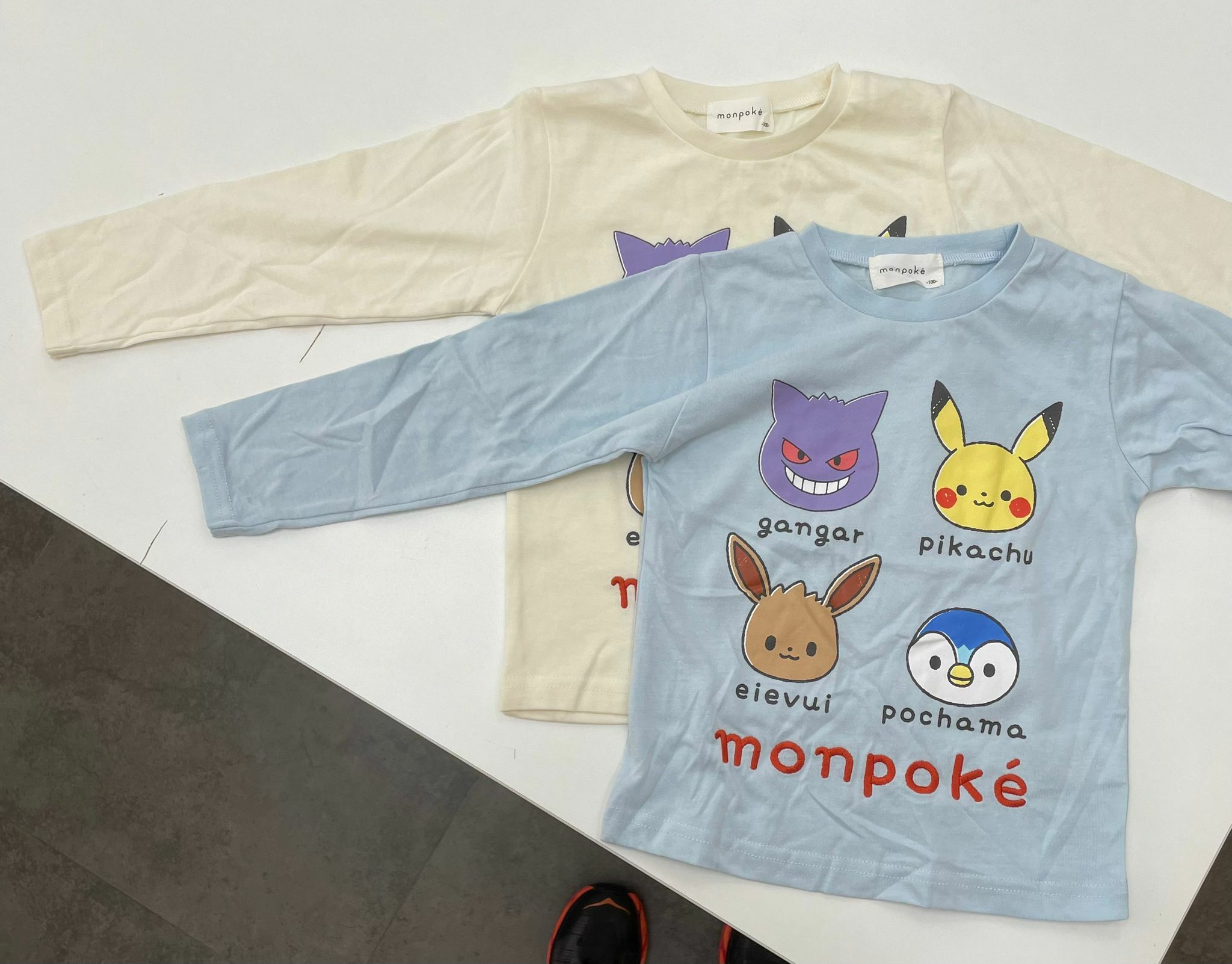 日本 Monpoke 寵物小精靈長袖衫 -1件 現貨