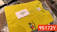 95172Y YELLOW CLOTHES 衣服 柠檬黄 (250)
