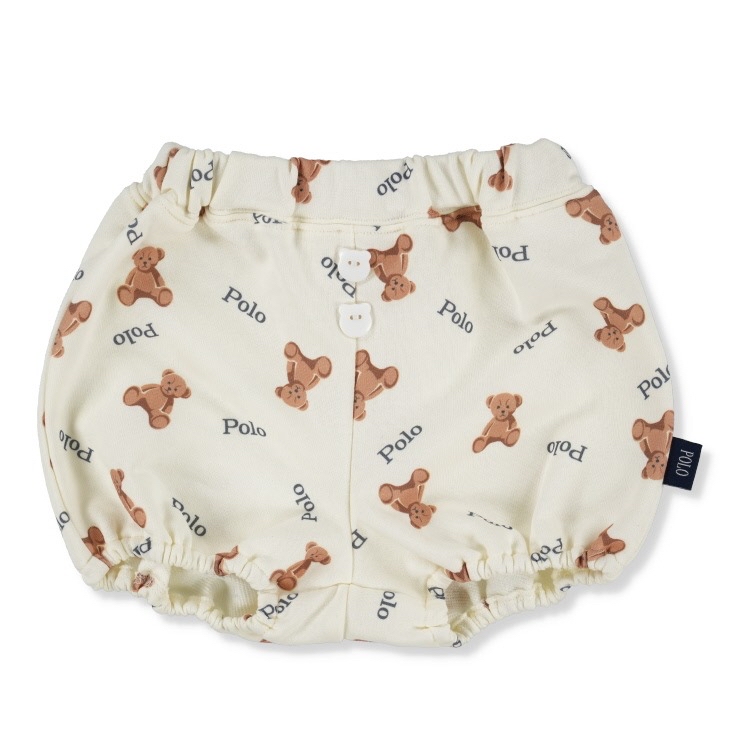 🇯🇵限量預訂 日本直送🇯🇵Polo Baby三色小熊滿印吊帶燈籠褲