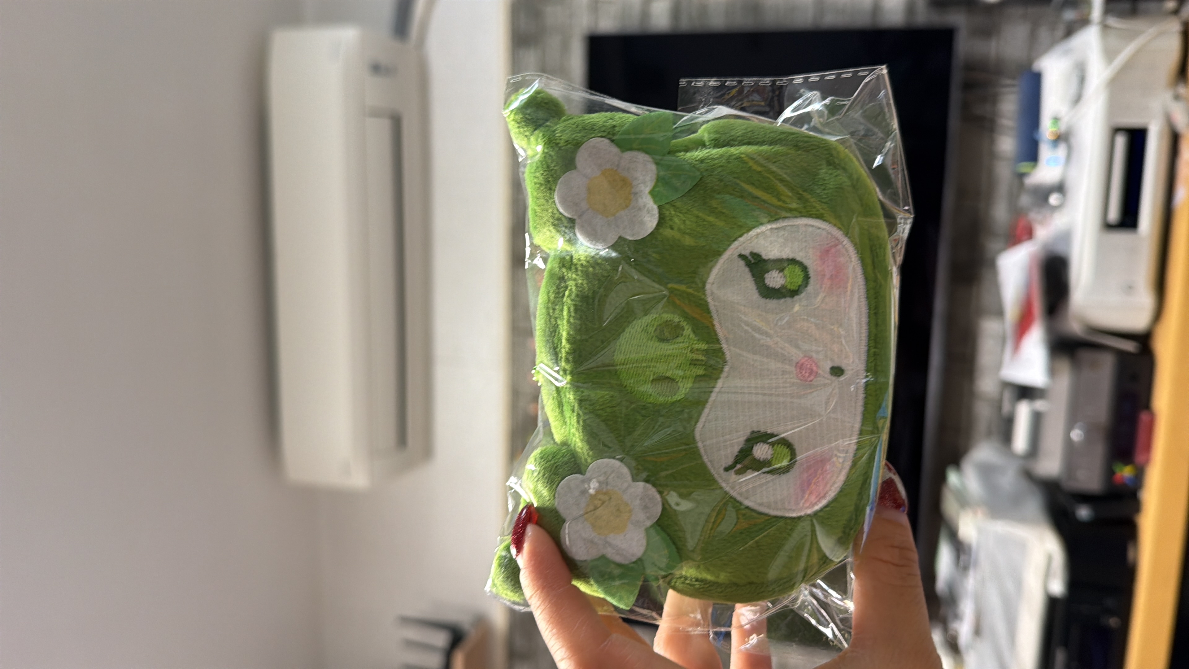 現貨 日本綠色Kuromi 小收納袋