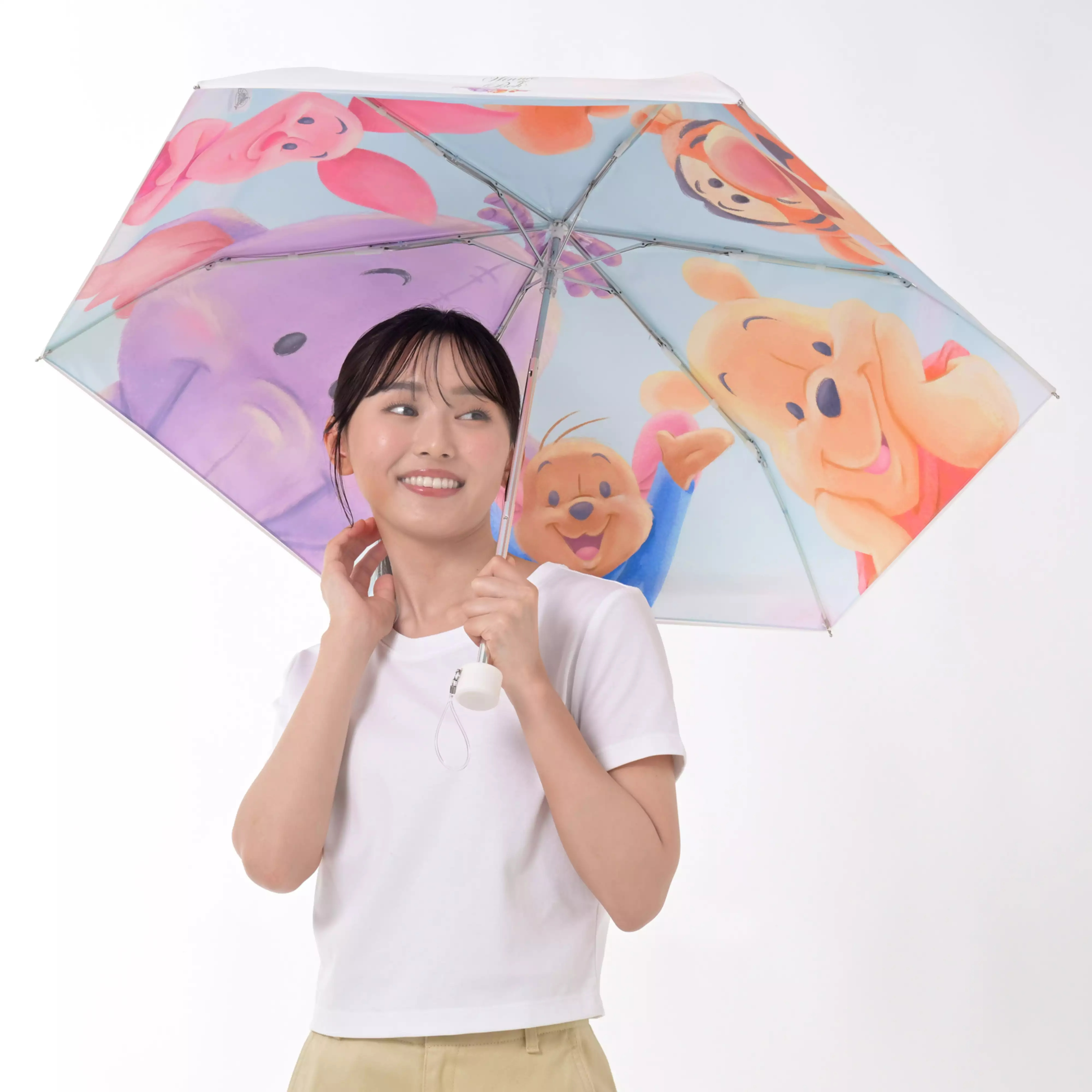 🌸 【預訂】防UV縮骨遮 - Roo ＆ Lumpy - From the Winnie-the-Pooh<POOH DAY 2026>