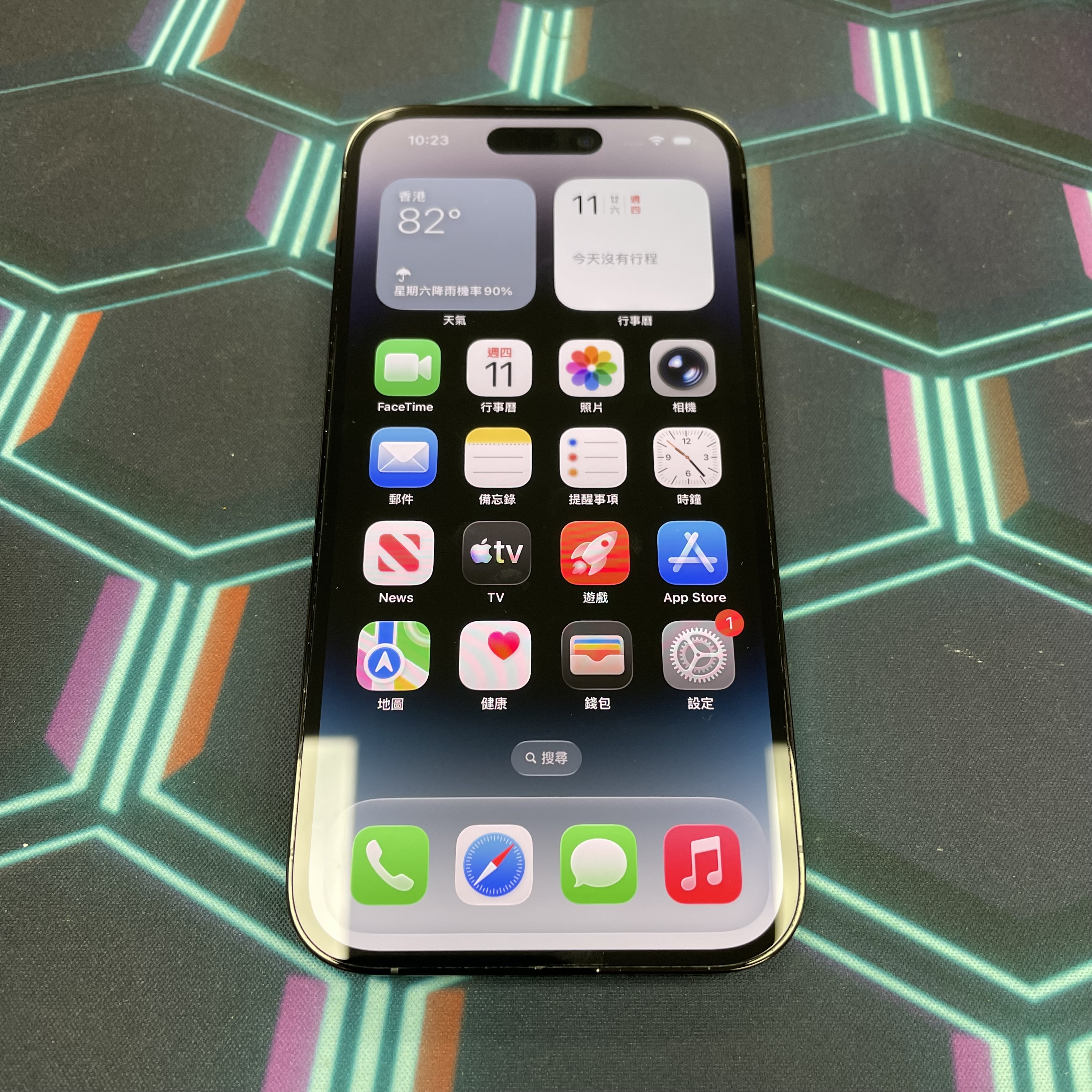   *5491 14 Pro 勁靚機 256gb 電100 黑色 black
