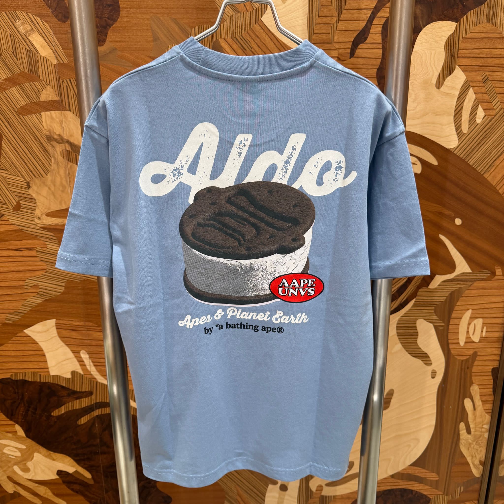 AAPE Relaxed fit AAPER graphic tee (1825) 寬鬆版