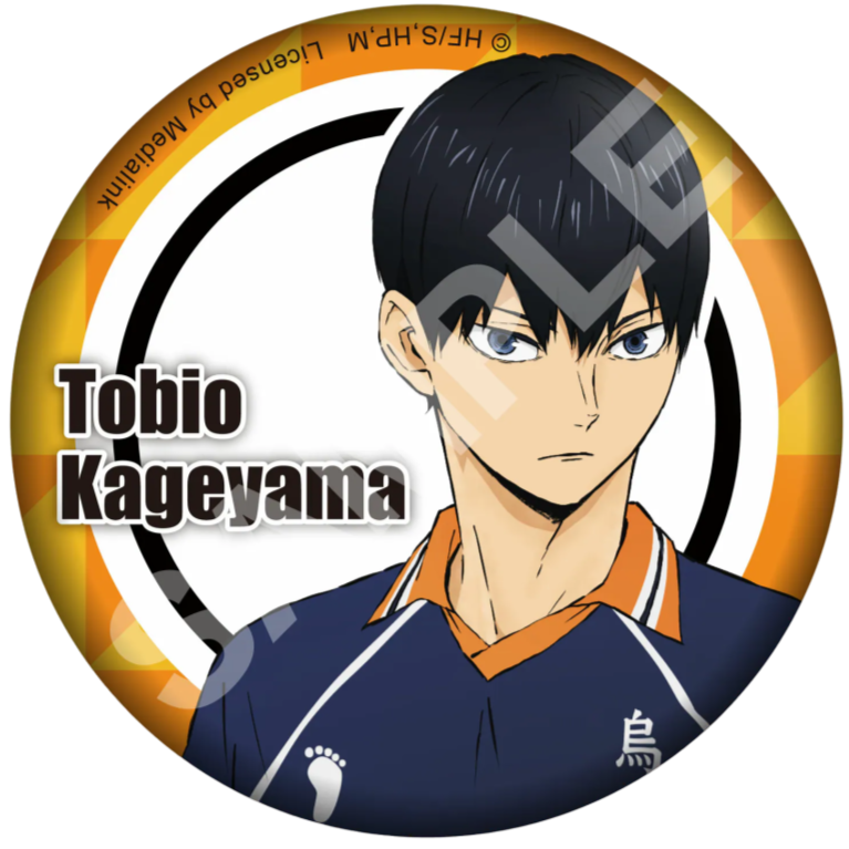 排球少年!! 胸章 影山飛雄