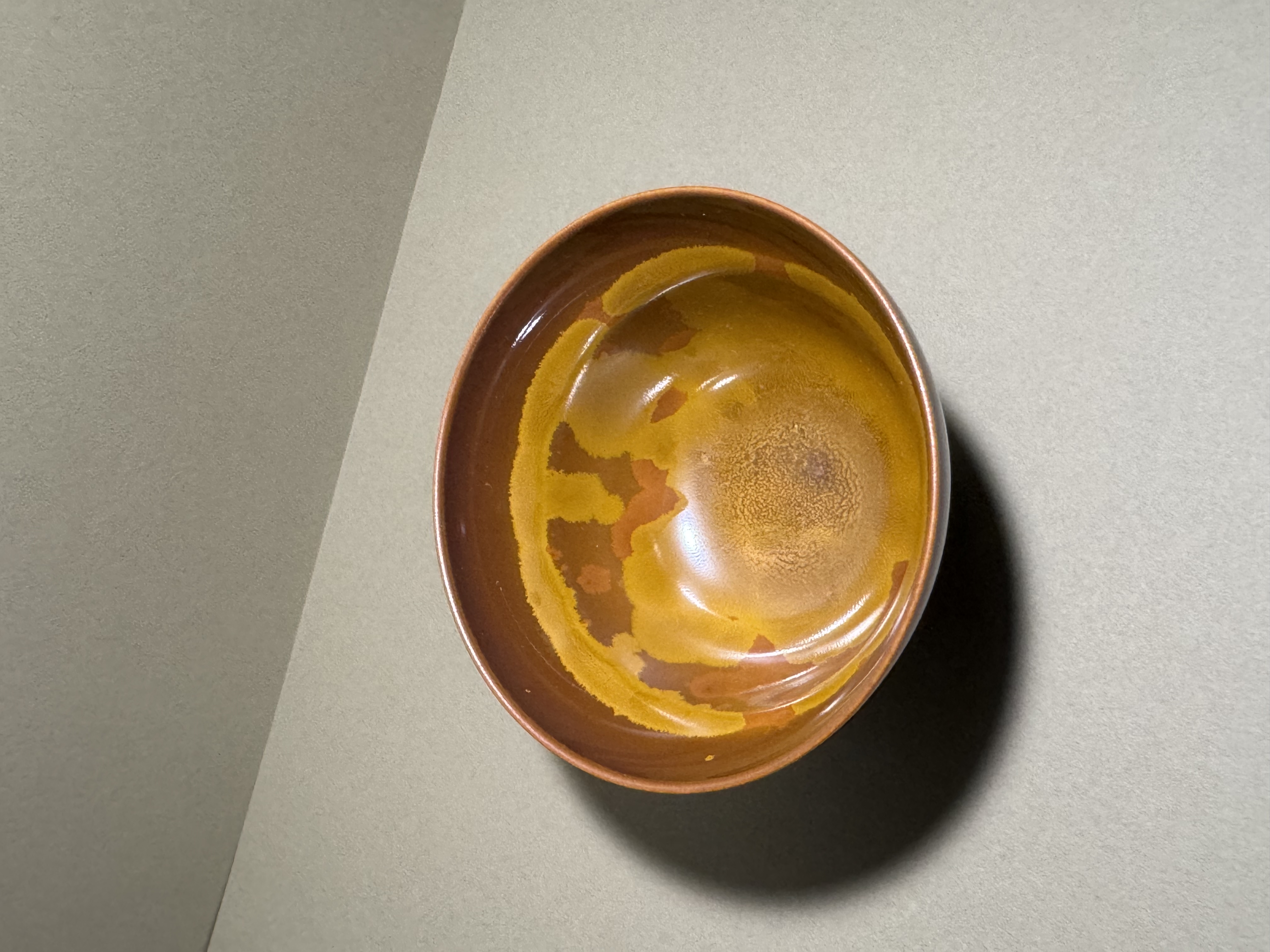 景德鎮陶瓷｜木首釉品茗杯（葫蘆型）