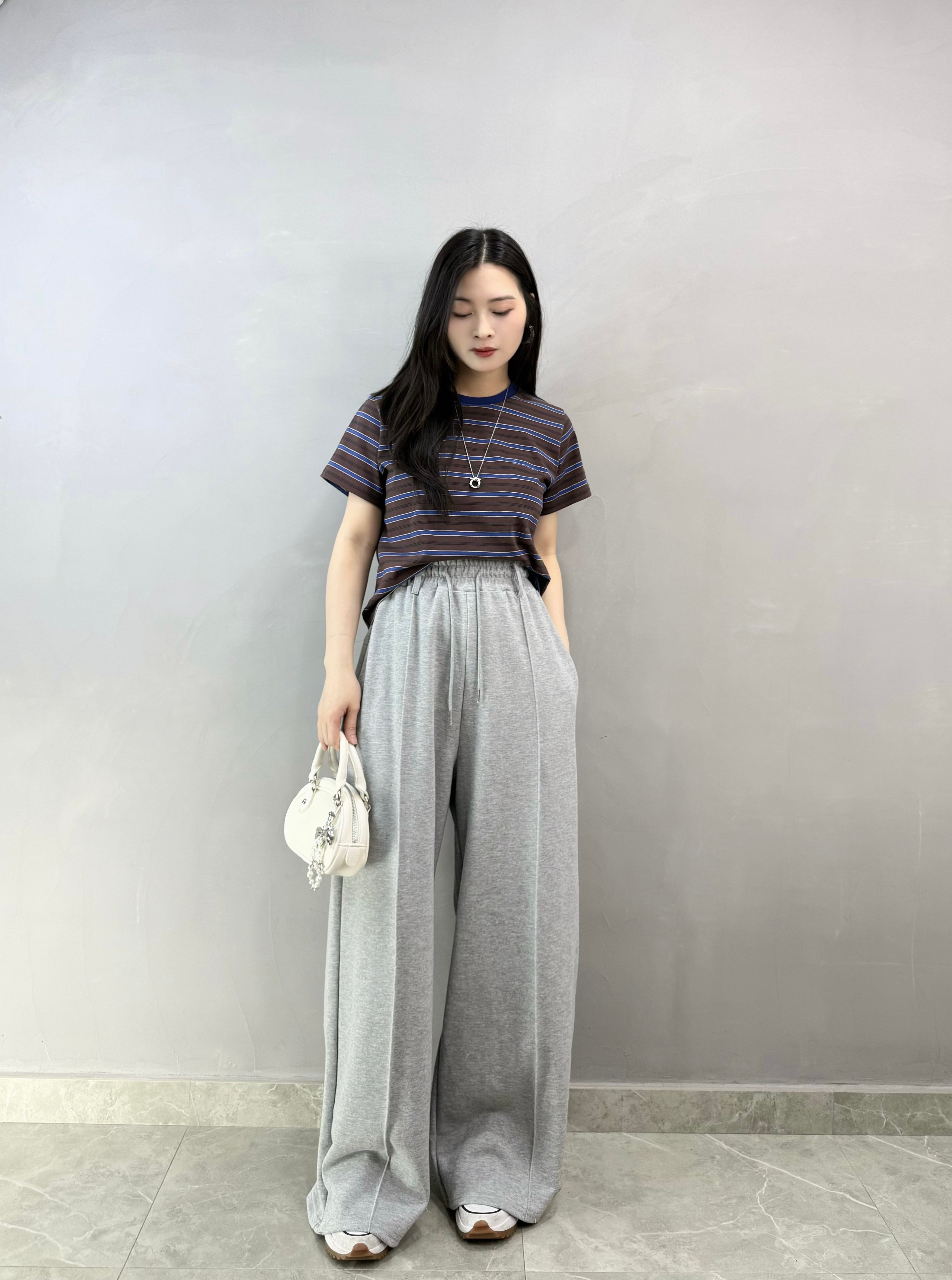 K65 前骨棉質休閑褲