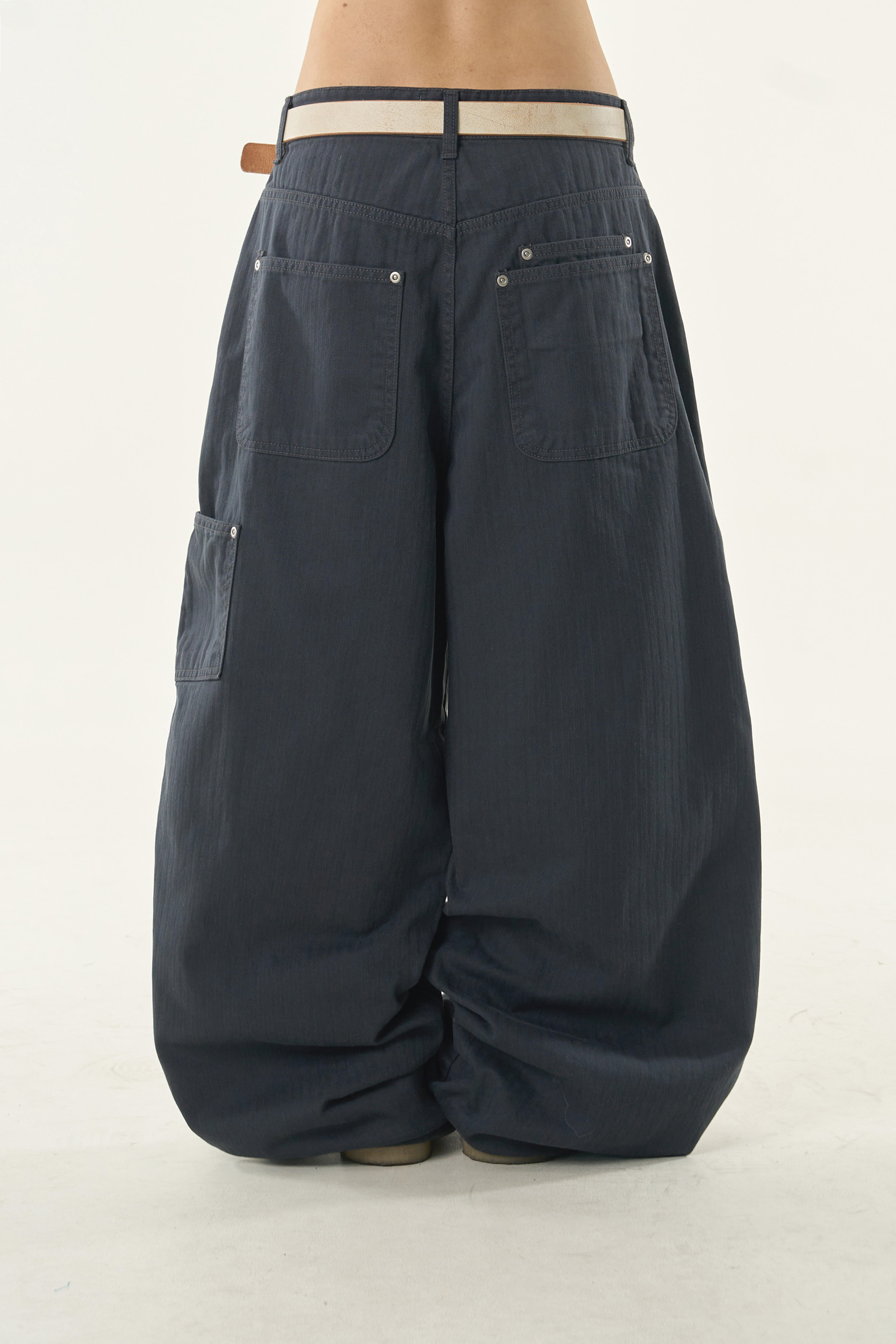 Pocket Wide Leg Cargo Pants