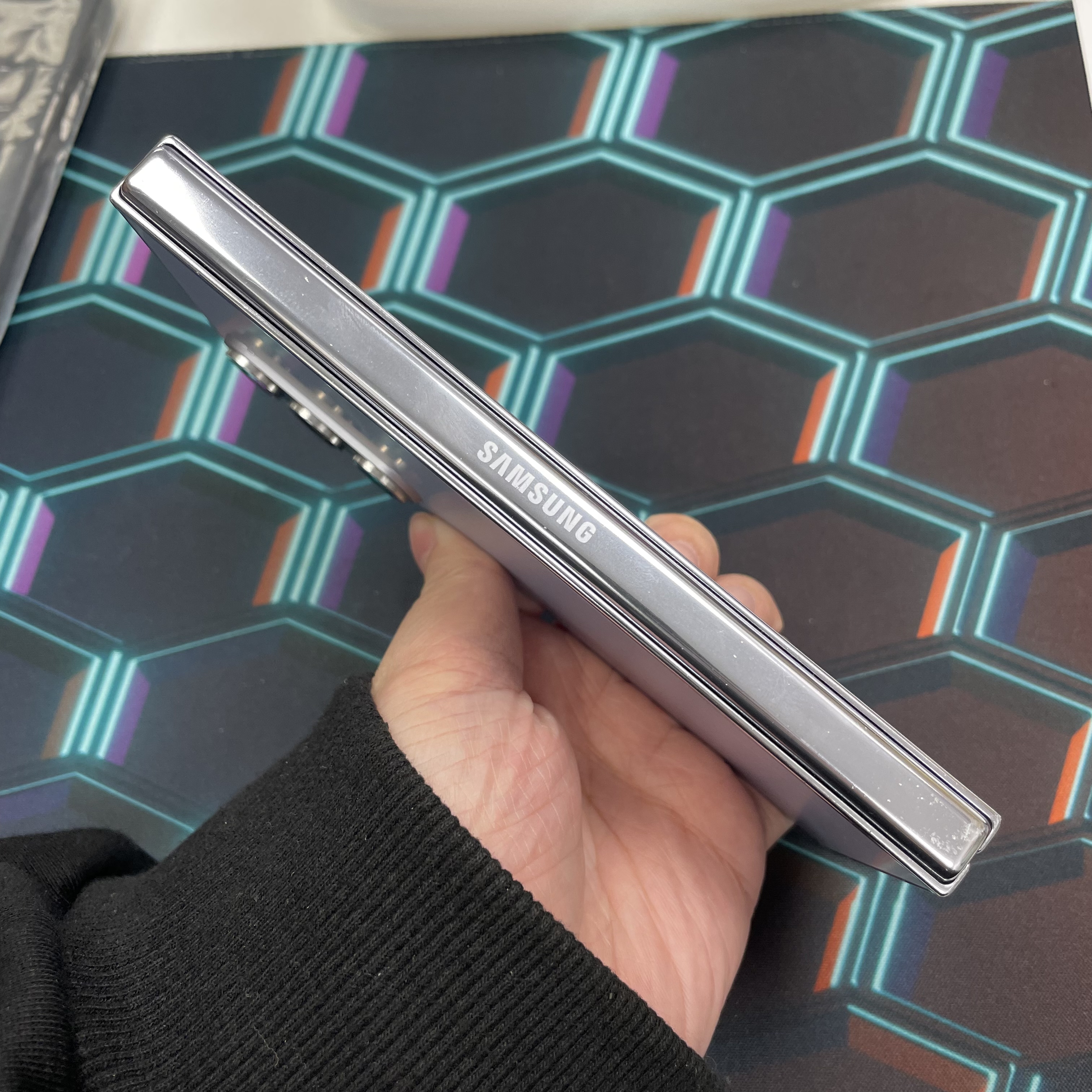 *6145 Galaxy Z Fold 5 勁靚機 12+512GB 藍色 blue