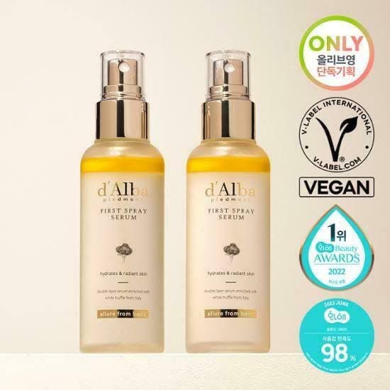 韓國直送 d'Alba First Spray Serum（1+1套裝）