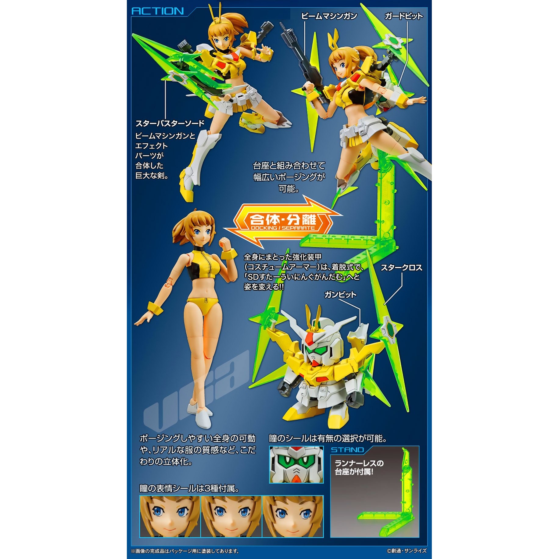 🇯🇵日版 HGBF 1/144 致勝文奈 ; 必勝文奈 - 阪井湊製作鋼普拉 : 高達創戰者TRY / HG WF-01 Winning Fumina - Minato Sakai Mobile Suit : GUNDAM Build Fighters TRY