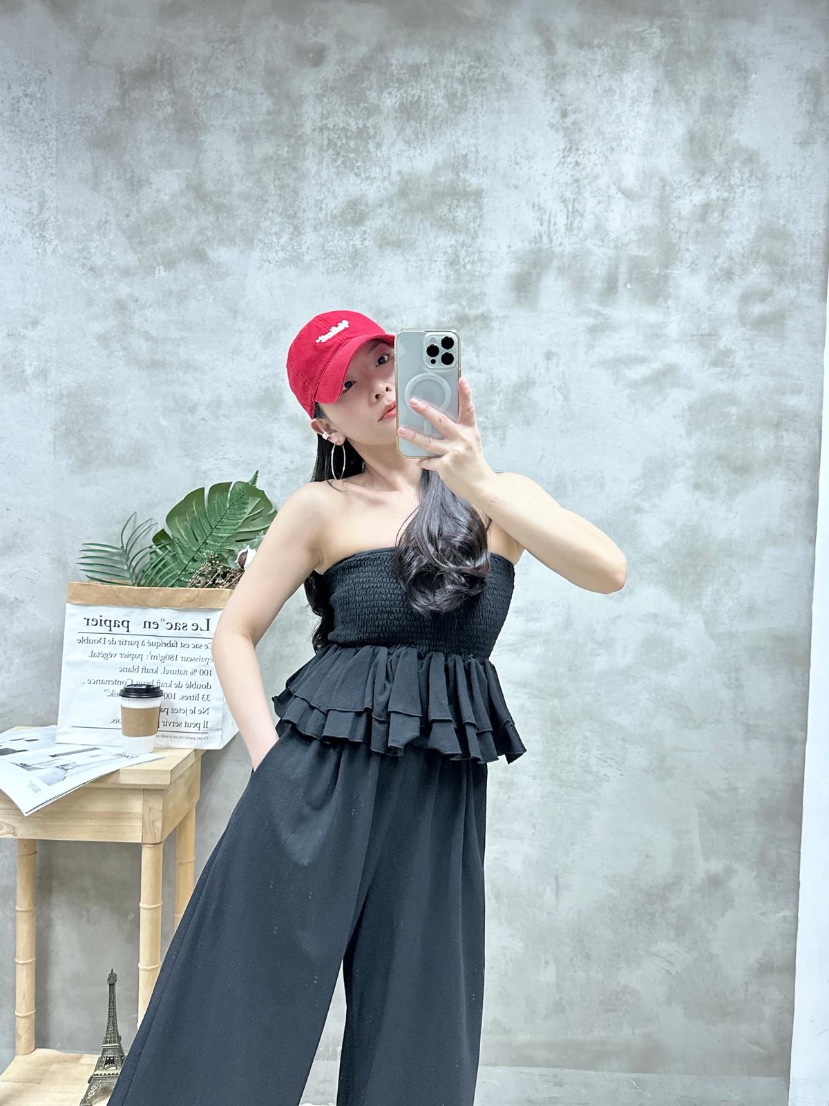 L30 ruffle top+ 休閑褲