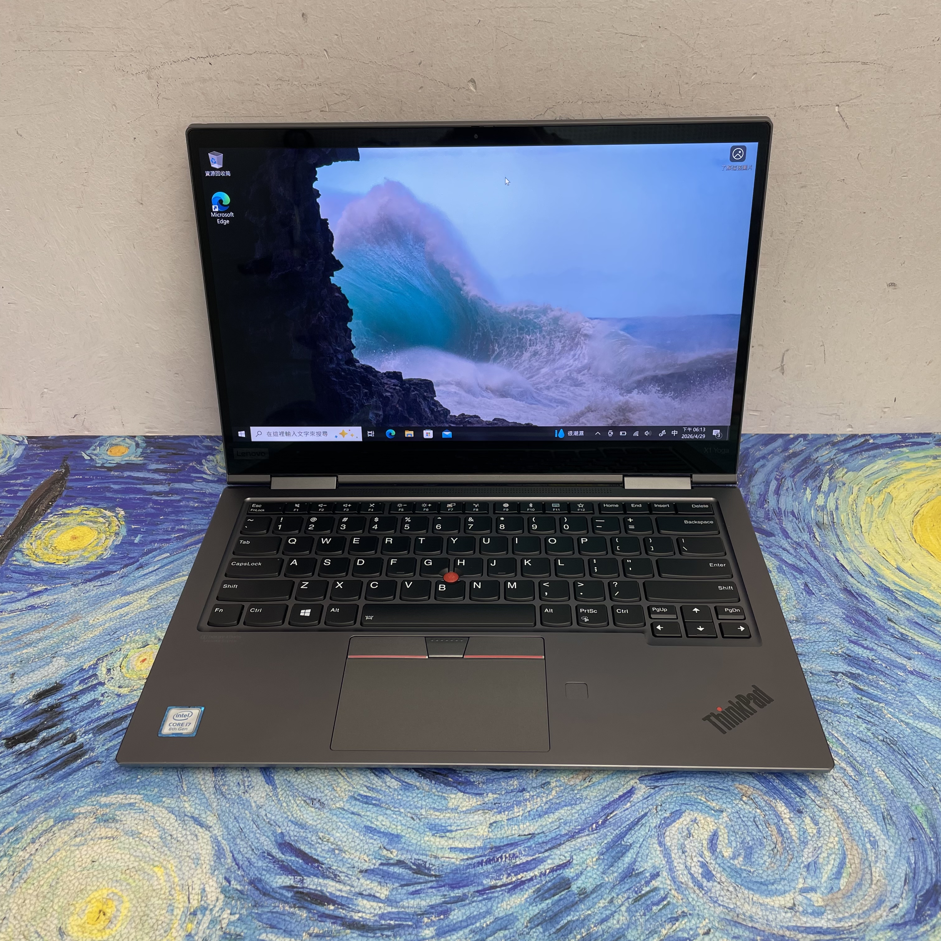 Lenovo ThinkPad  X1 Yoga/ i7-8565U/16GB Ram/512GB SSD/1080p/ 8秒開機/360度touch mon/背光鍵盤/ Laptop / Notebook / Gaming Laptop / Ultrabook / Netflix / Disney+ /360度4K Touch Mon