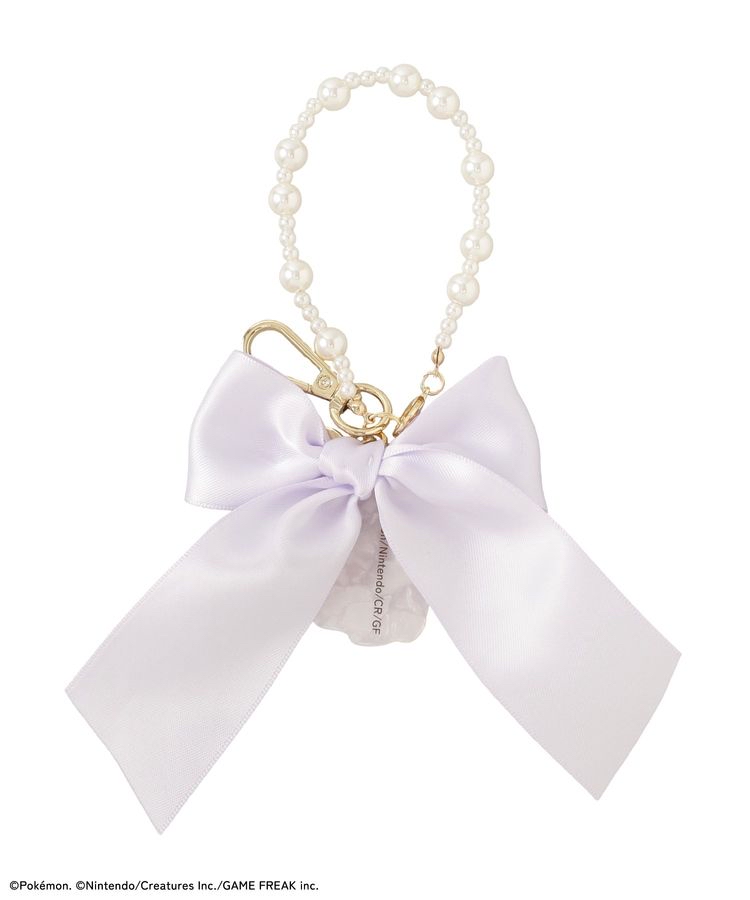 🎀【預訂】 PokePeace x Maison de FLEUR 絲帶掛飾 - Nyasper