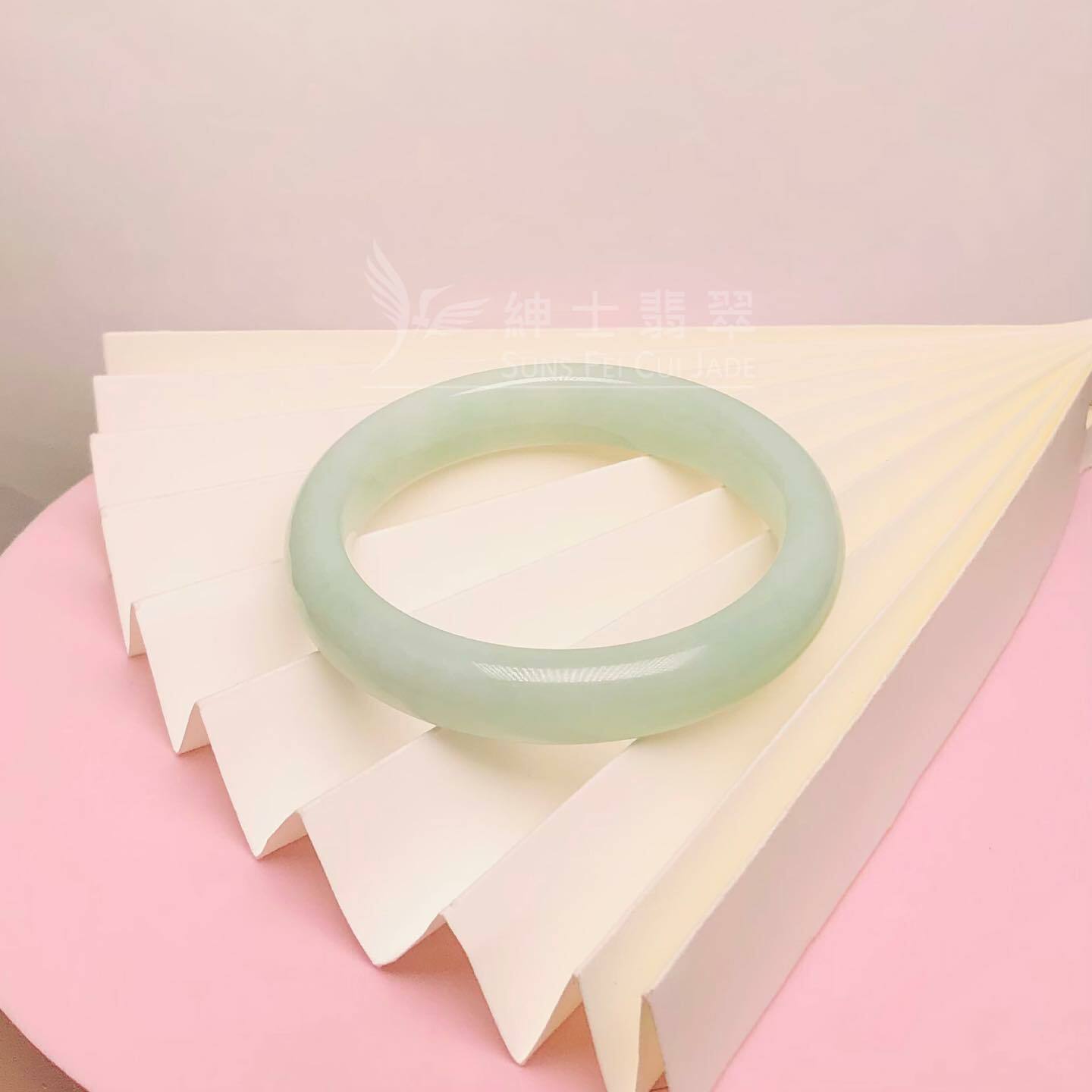 擺三橋晴水色福鐲 53.7mm