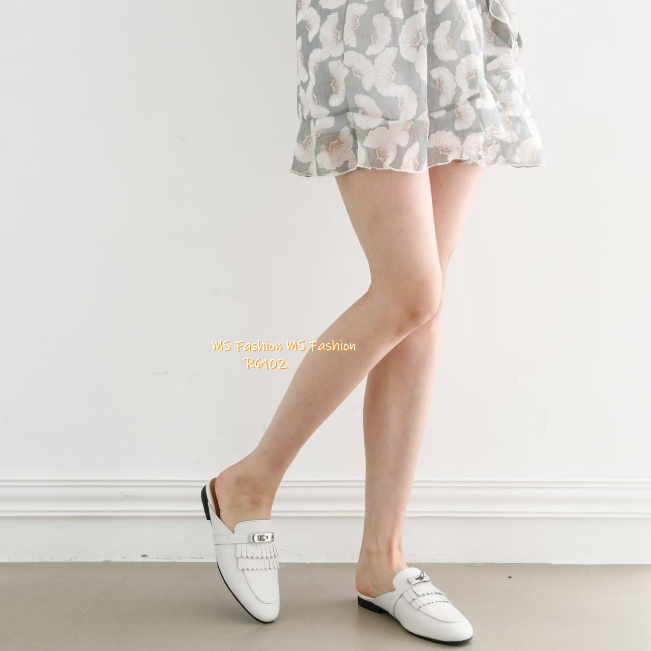 R6102 韓國🇰🇷真皮soso後拖