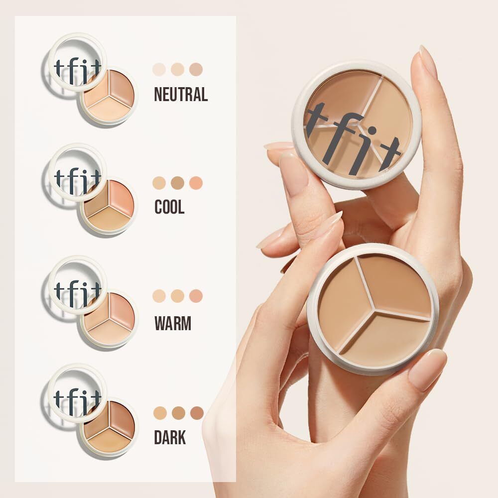TFIT Cover Up Pro Concealer 完美無瑕三色遮瑕膏
