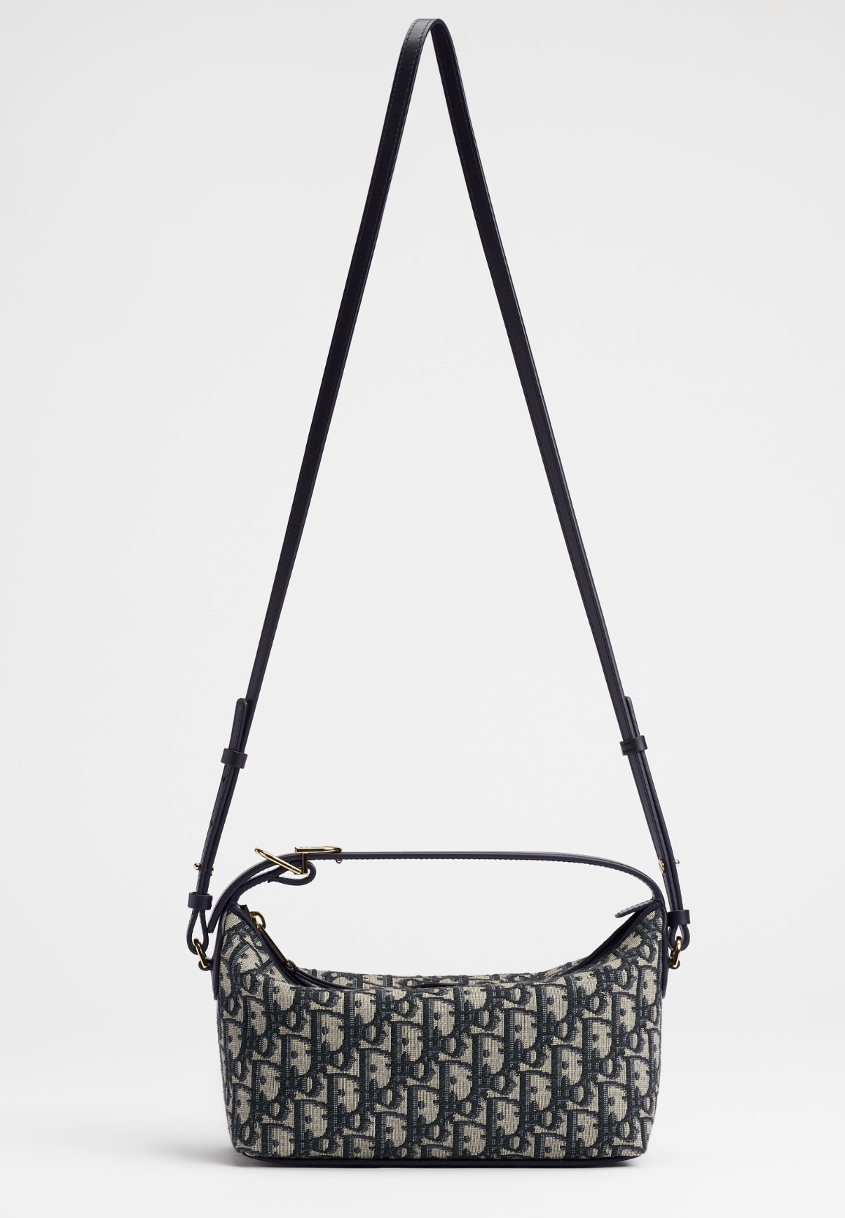 Dior Nomad 小袋 藍色 Dior Oblique 緹花