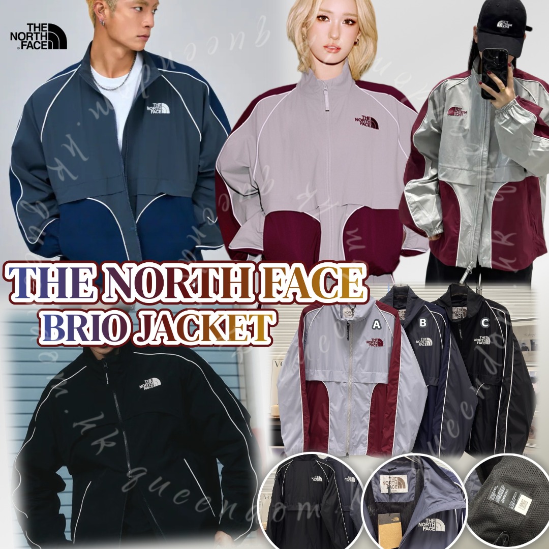 The North Face BRIO JACKET 機能拼接風衣拉鍊外套