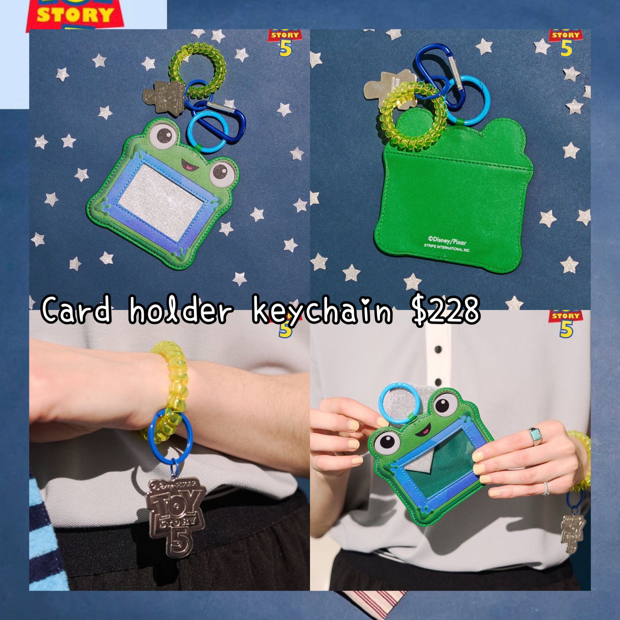 ：日本：DISNEY COLLECTION BY AMERICAN HOLIC CARD HOLDER KEYCHAIN