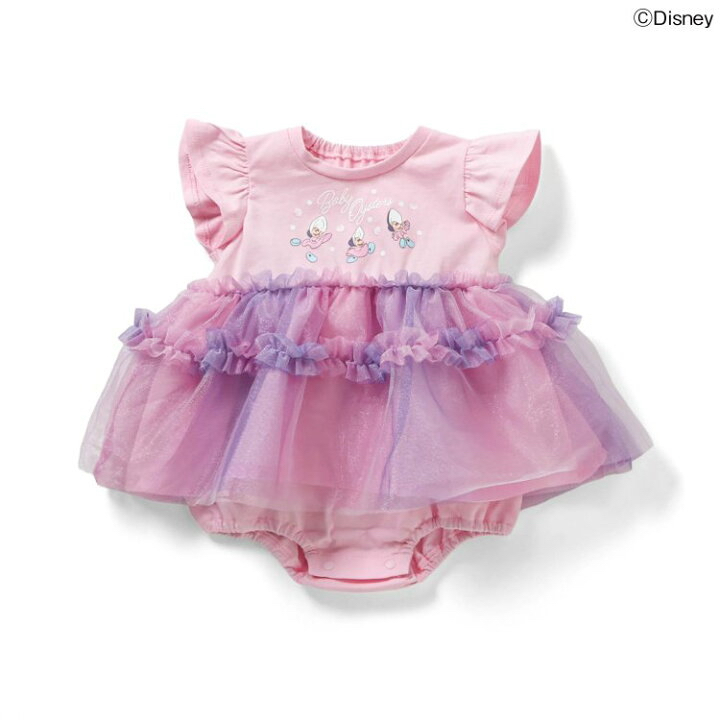 🇯🇵預訂 日本直送🇯🇵Apres les cours x 愛麗絲系列生蠔bb印花漸層薄紗短袖包屁裙