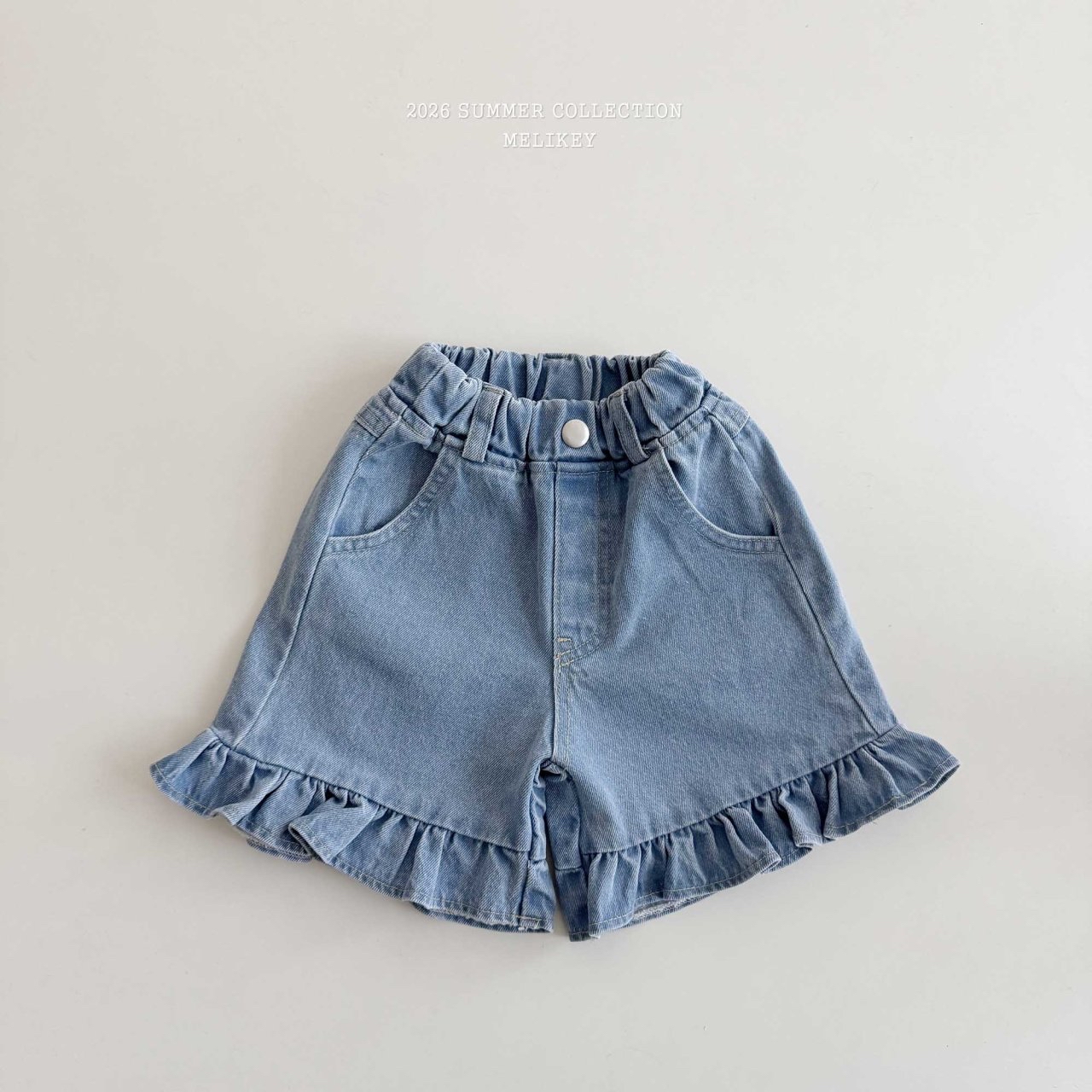 Frill 5-Part Denim Pants