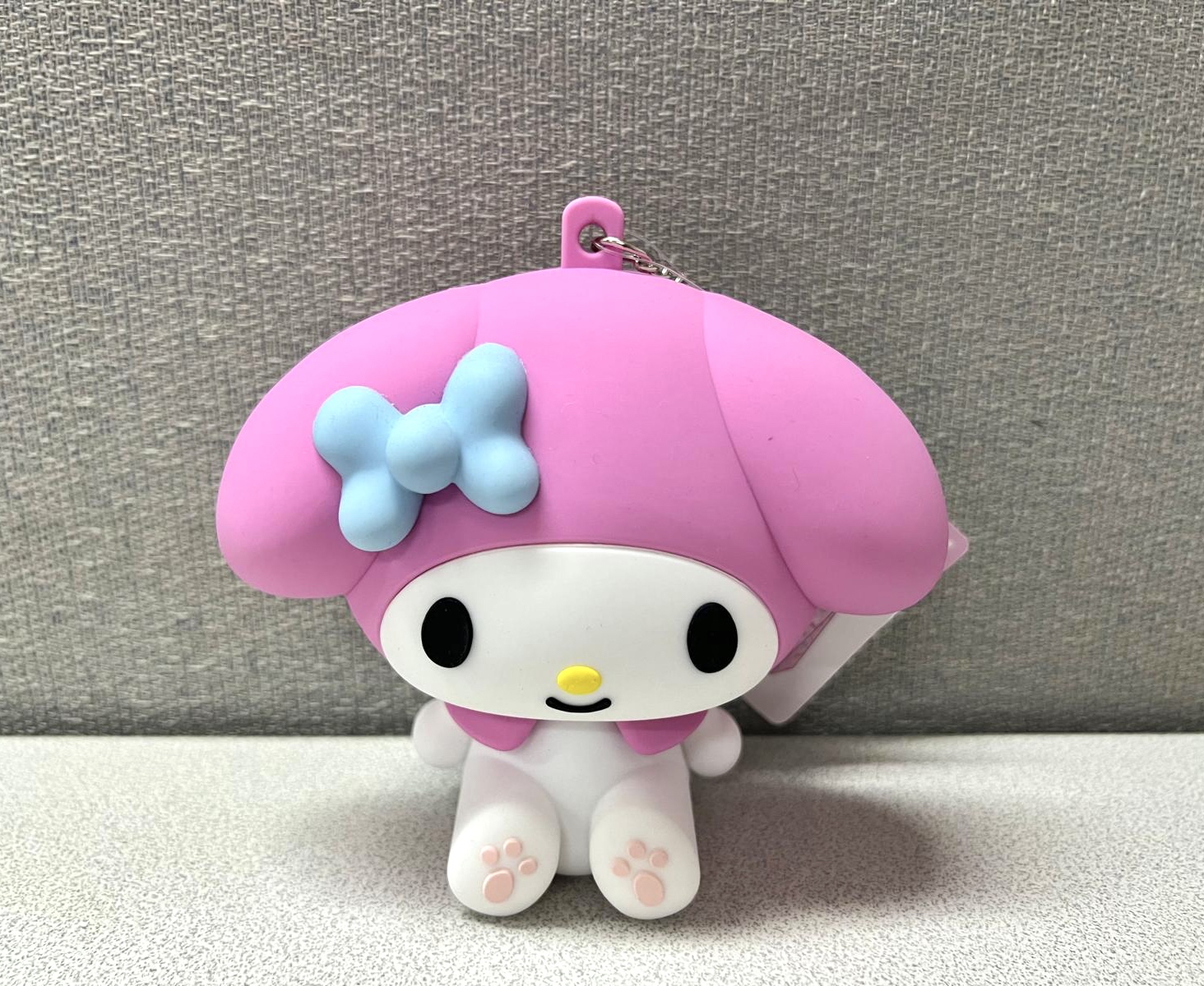 🎌日本直送🎌 Melody 矽膠公仔掛飾連收納環保袋