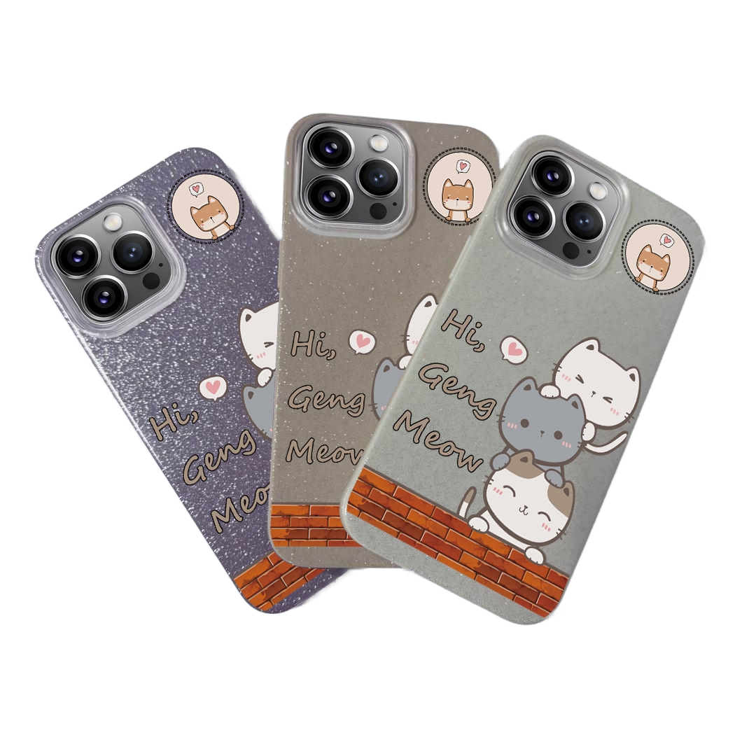 BLING CASE PHONE FOR IPHONE - DESIGN CAT D