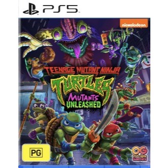 (🔥NEW RELEASE🔥) Teenage Mutant Ninja Turtles Mutants Unleashed Full Game (PS4 & PS5) Digital Download