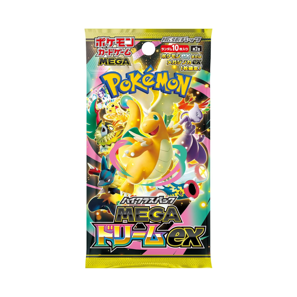 Pokemon寶可夢 - 日本版 PTCG M2a MEGA Dream ex 原盒原膜 (高級擴充包 10包/盒) MEGAドリームex 超級進化夢想ex