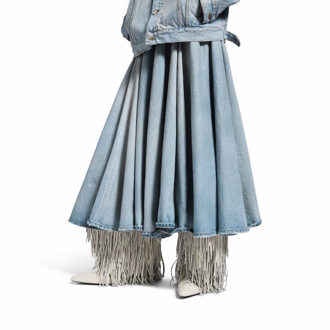 Balenciaga 女士 褶裥长裙36F FR-32 FR-34 FR-36 FR-38 FR-40码